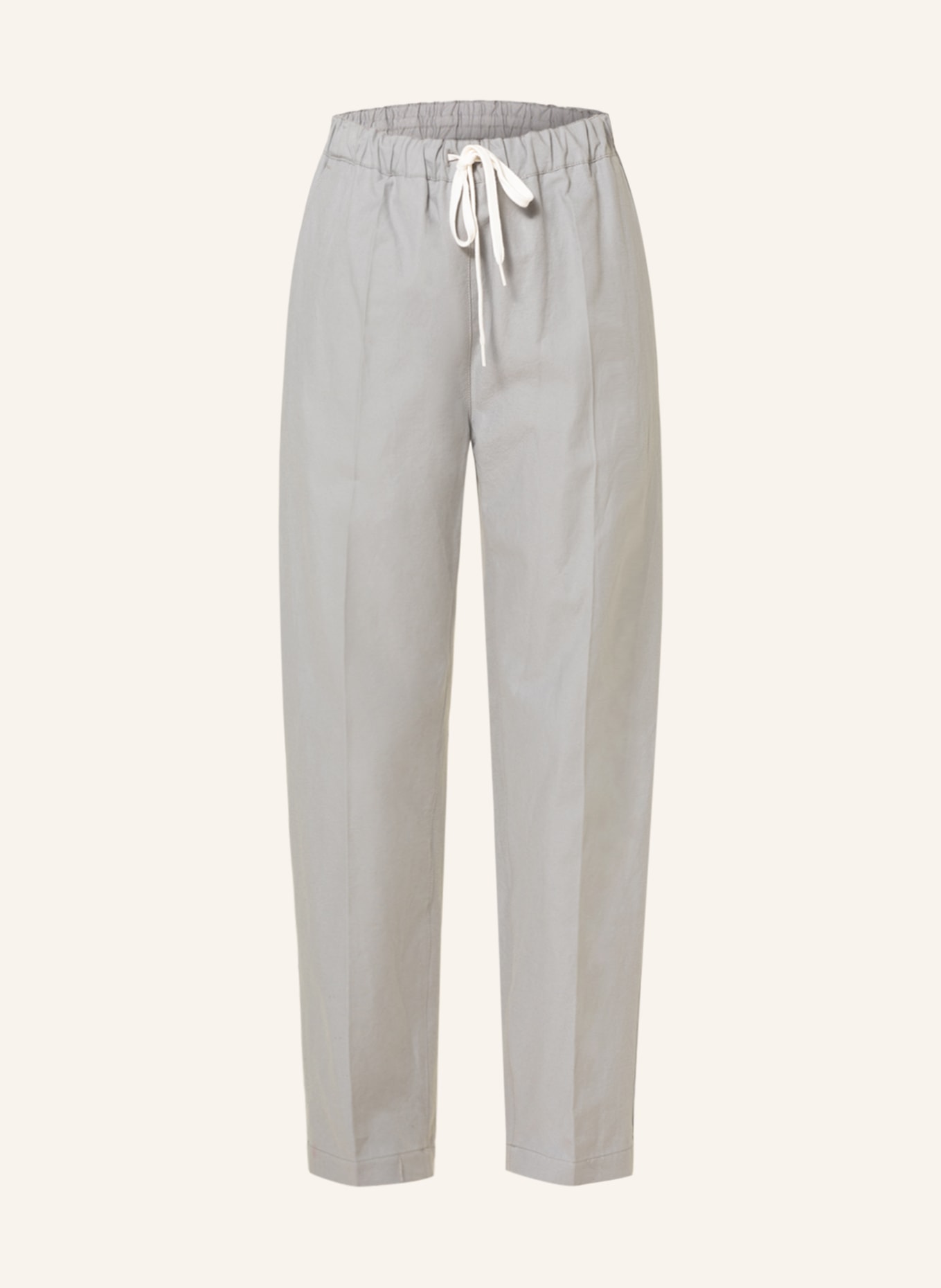 MM6 Maison Margiela Pants in jogger style, Color: LIGHT GRAY (Image 1)