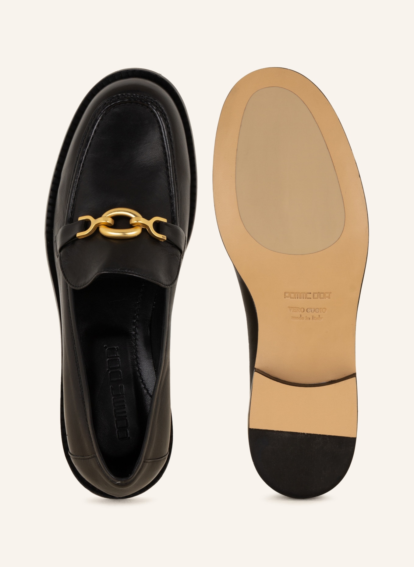 POMME D'OR Loafers BLAIR, Color: BLACK (Image 5)