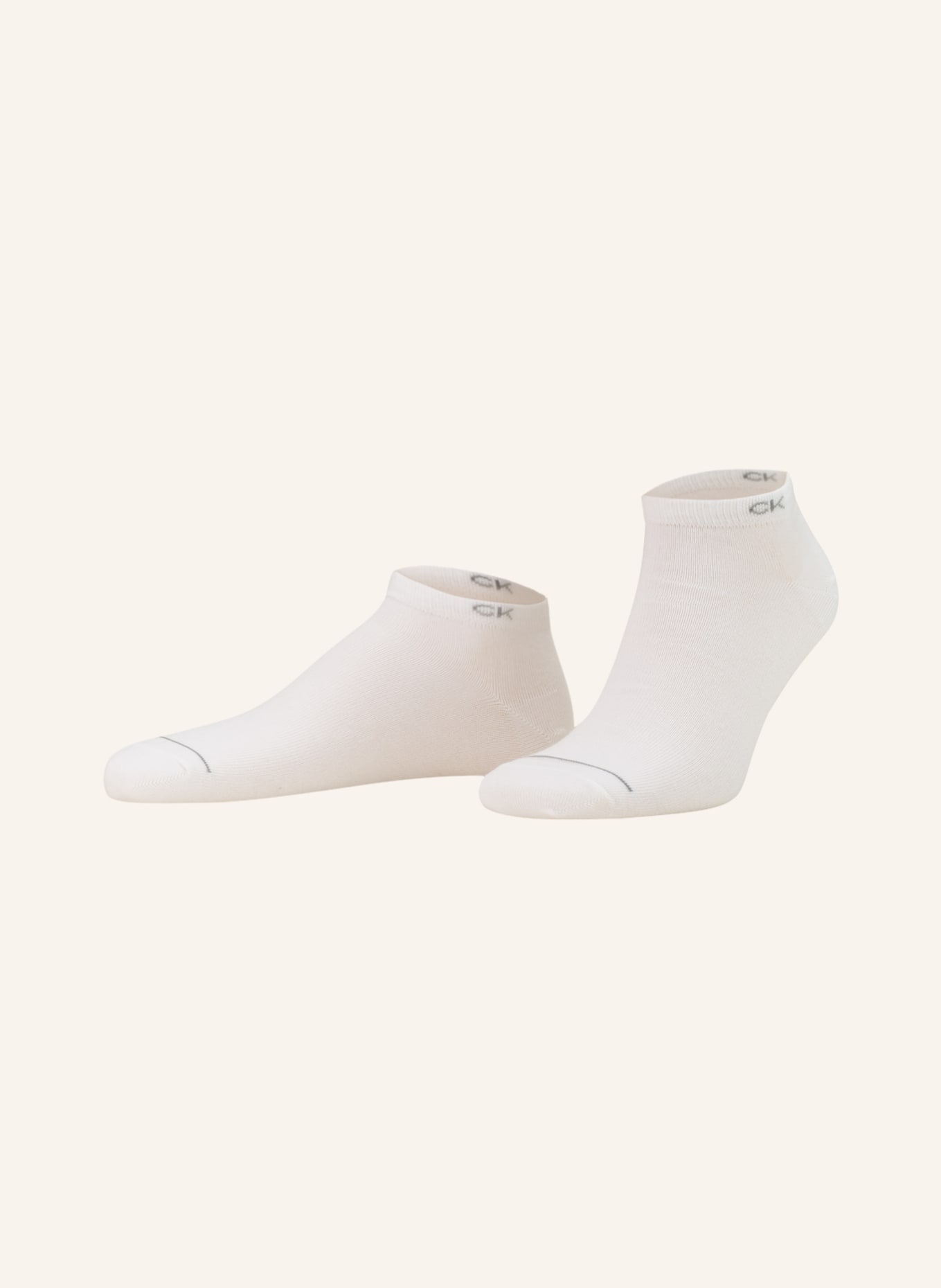 Calvin Klein 6er-Pack Sneakersocken, Farbe: 002 WHITE (Bild 1)