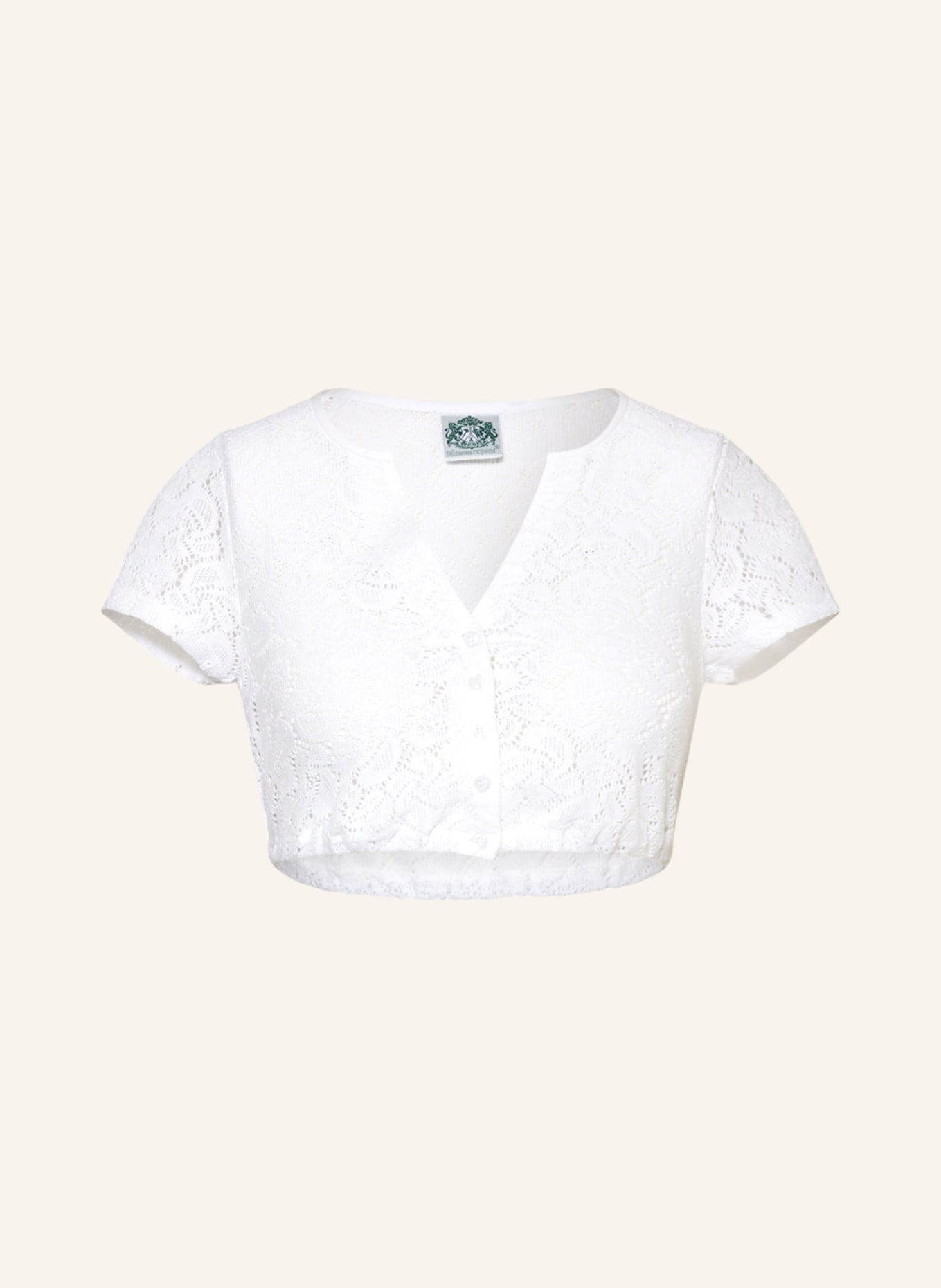Hammerschmid Dirndl blouse GERLINDE, Color: WHITE (Image 1)