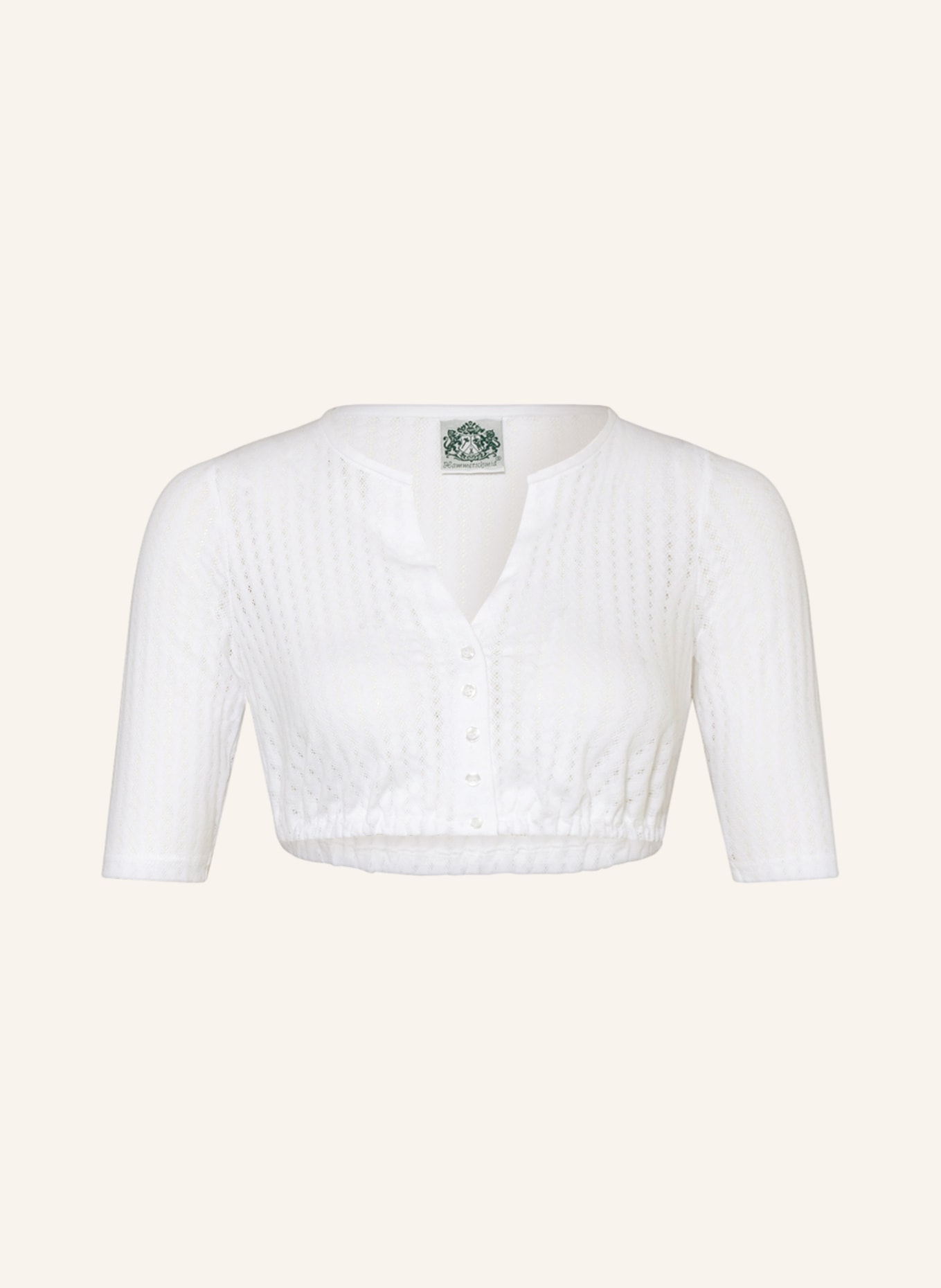 Hammerschmid Dirndl blouse CAROLA, Color: WHITE (Image 1)