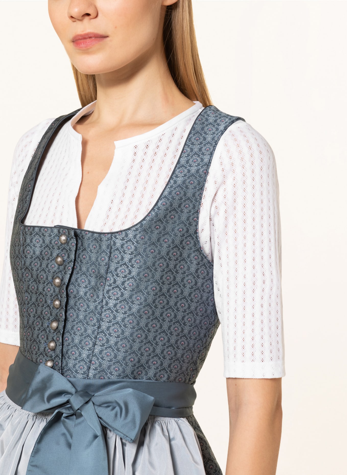 Hammerschmid Dirndl blouse CAROLA, Color: WHITE (Image 3)