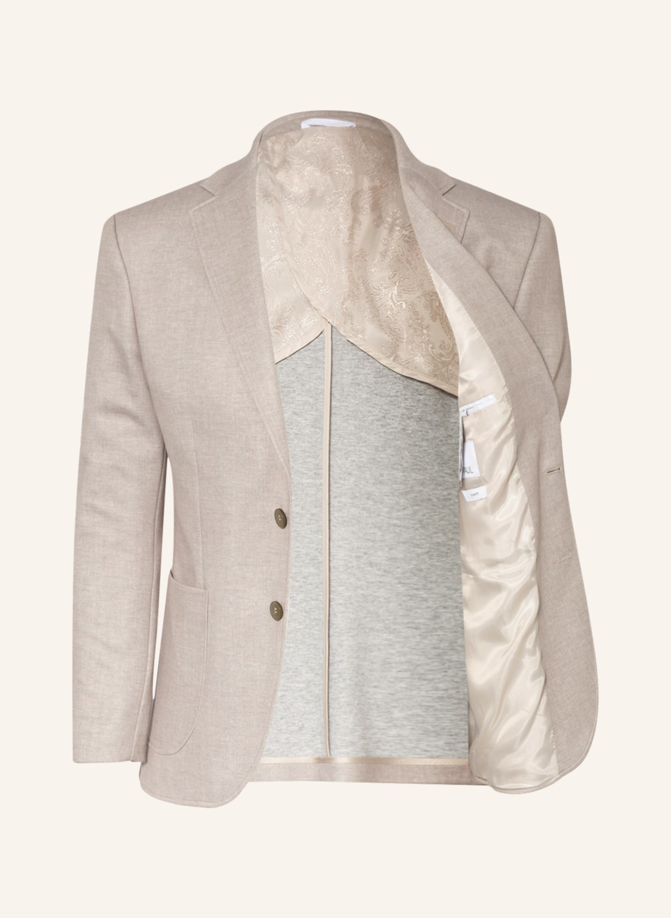 PAUL Jersey jacket slim fit, Color: 220 SAND (Image 4)