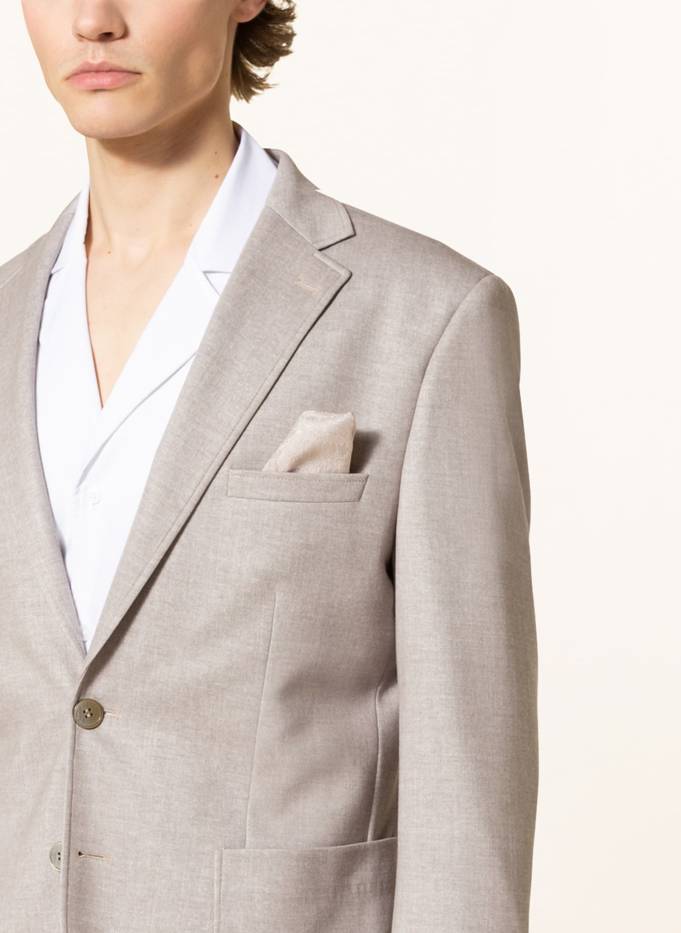 PAUL Jersey jacket slim fit, Color: 220 SAND (Image 5)