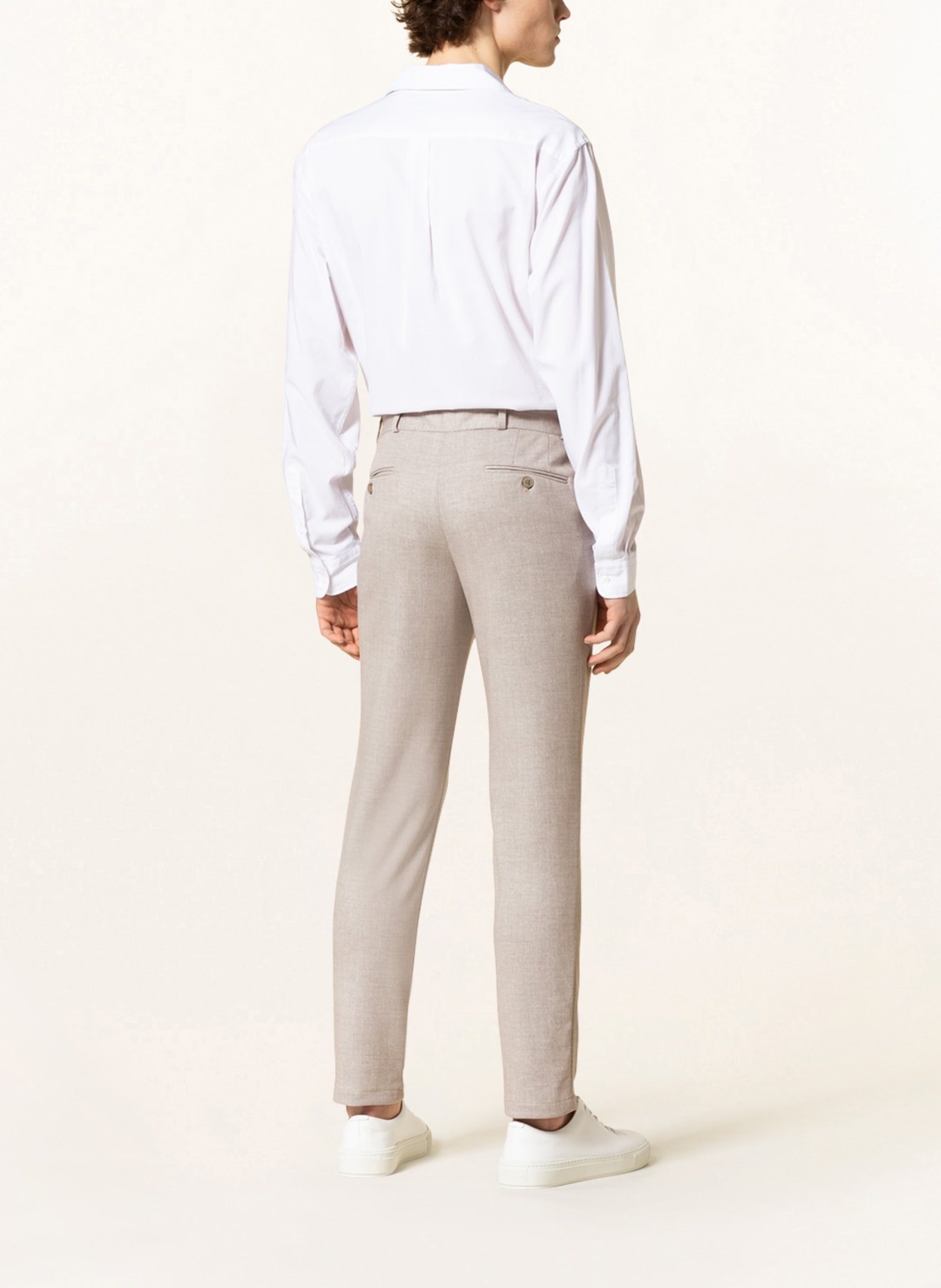 PAUL Suit trousers extra slim fit, Color: BEIGE (Image 4)