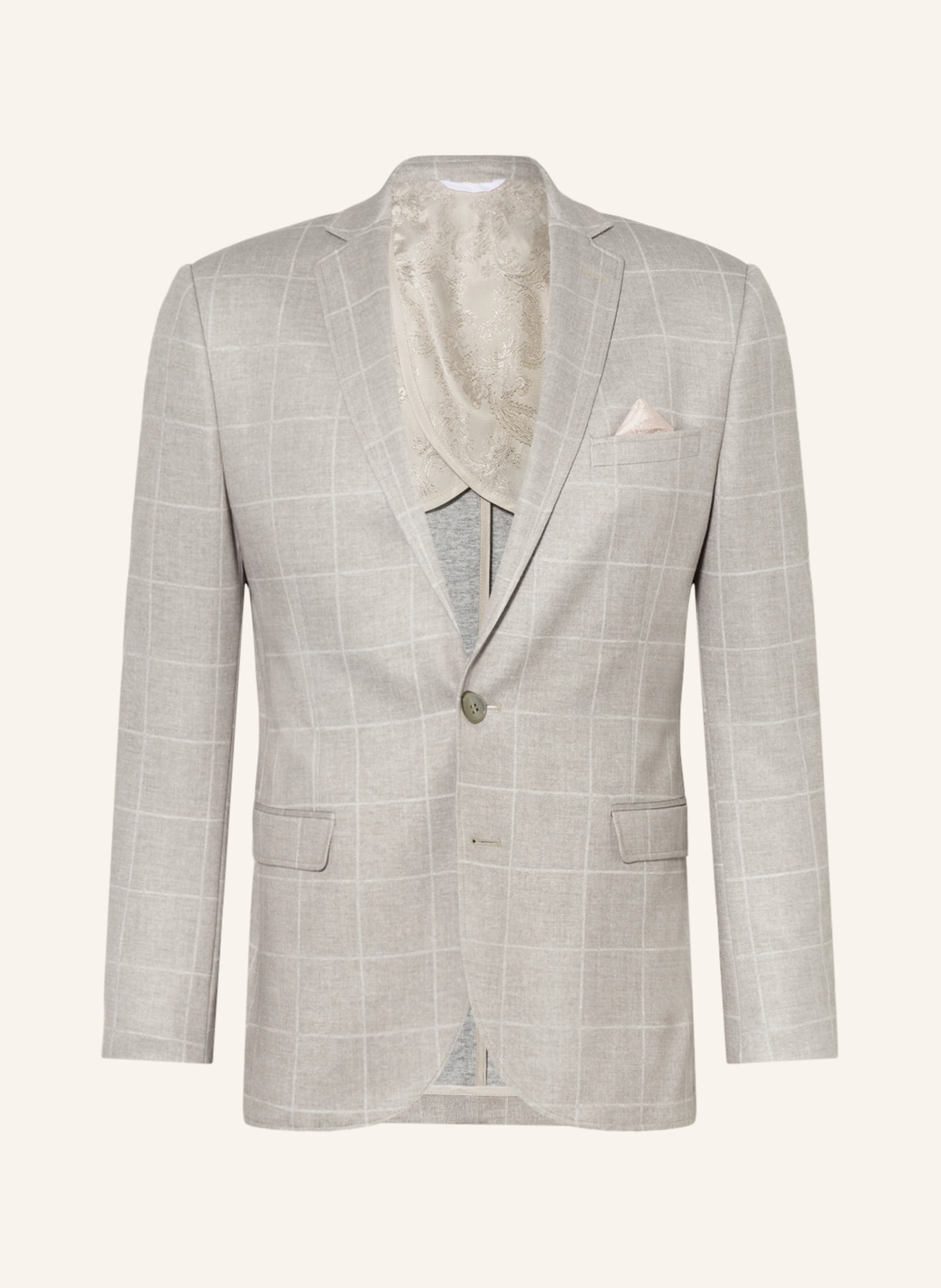 PAUL Suit jacket Slim Fit, Color: BEIGE (Image 1)