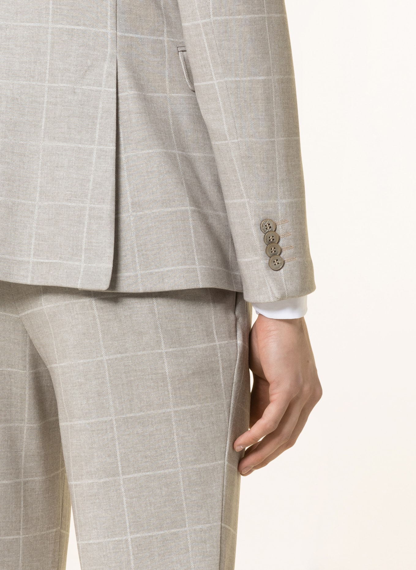 PAUL Suit jacket Slim Fit, Color: BEIGE (Image 5)