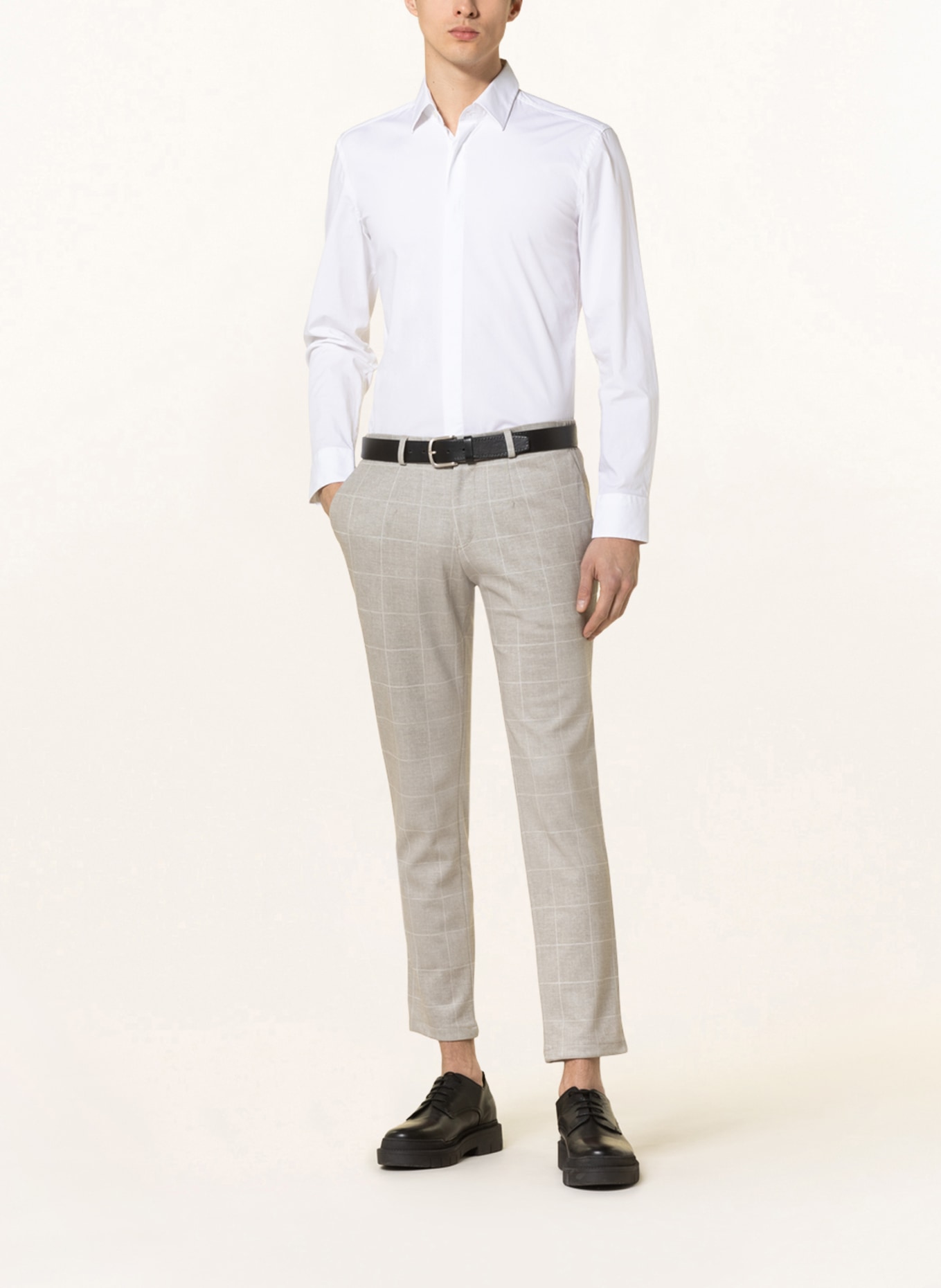 PAUL Oblekové kalhoty Extra Slim Fit, Barva: BÉŽOVÁ (Obrázek 3)