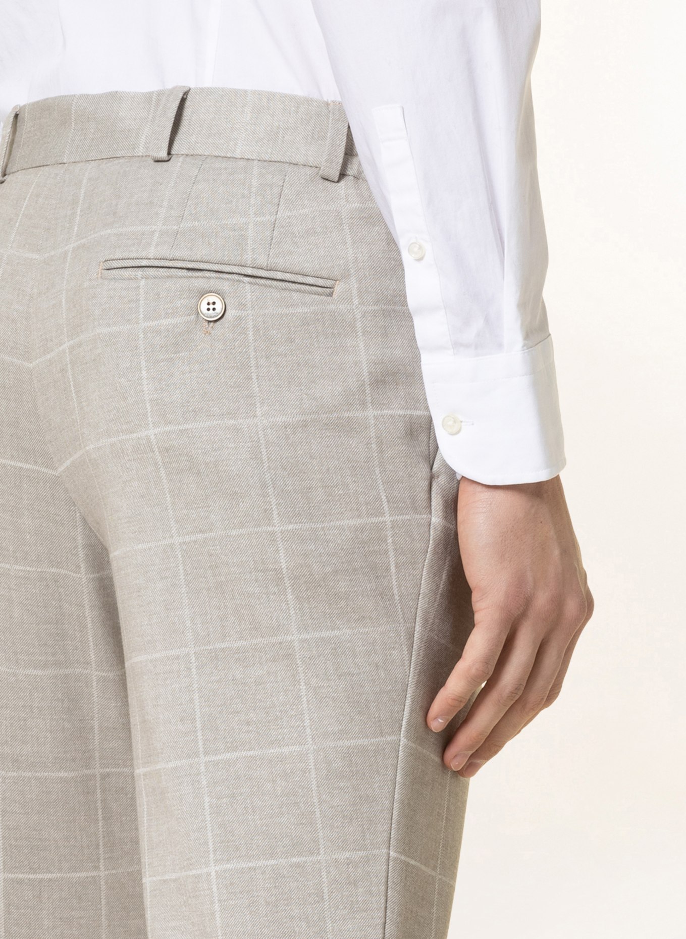 PAUL Suit trousers extra slim fit, Color: BEIGE (Image 6)