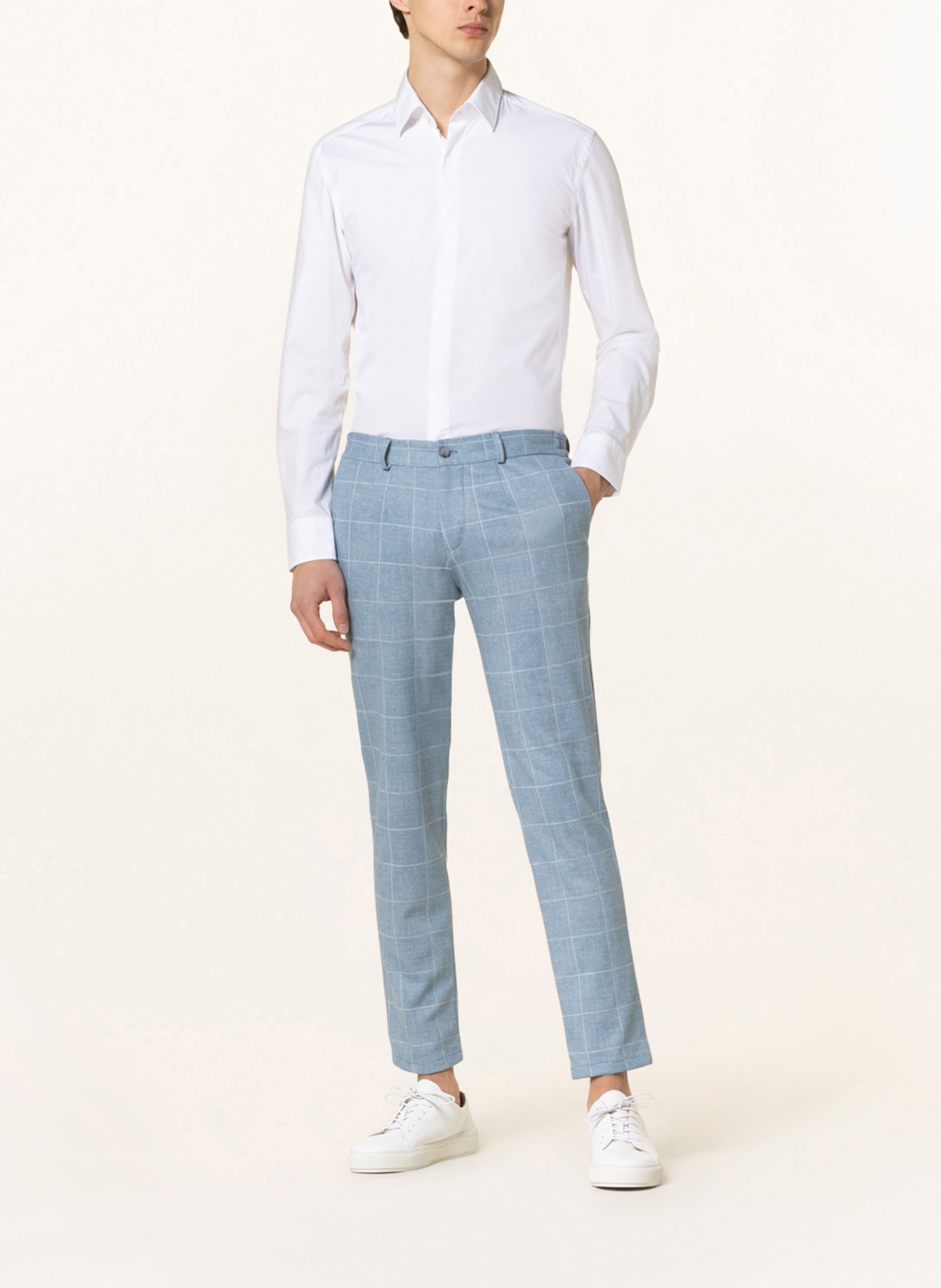 PAUL Oblekové kalhoty Extra Slim Fit, Barva: TMAVĚ MODRÁ (Obrázek 3)