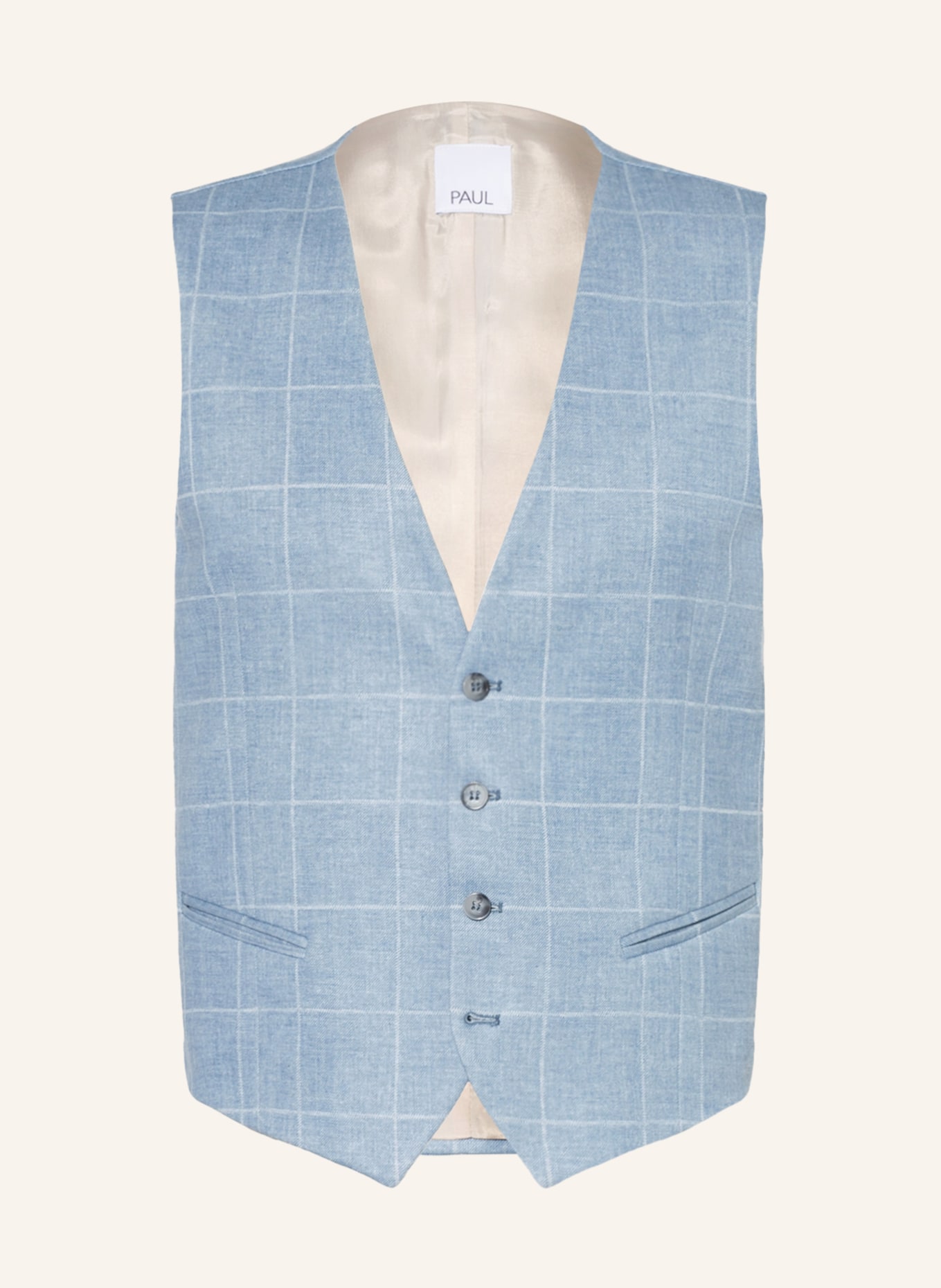 PAUL Suit vest extra slim fit, Color: LIGHT BLUE (Image 1)