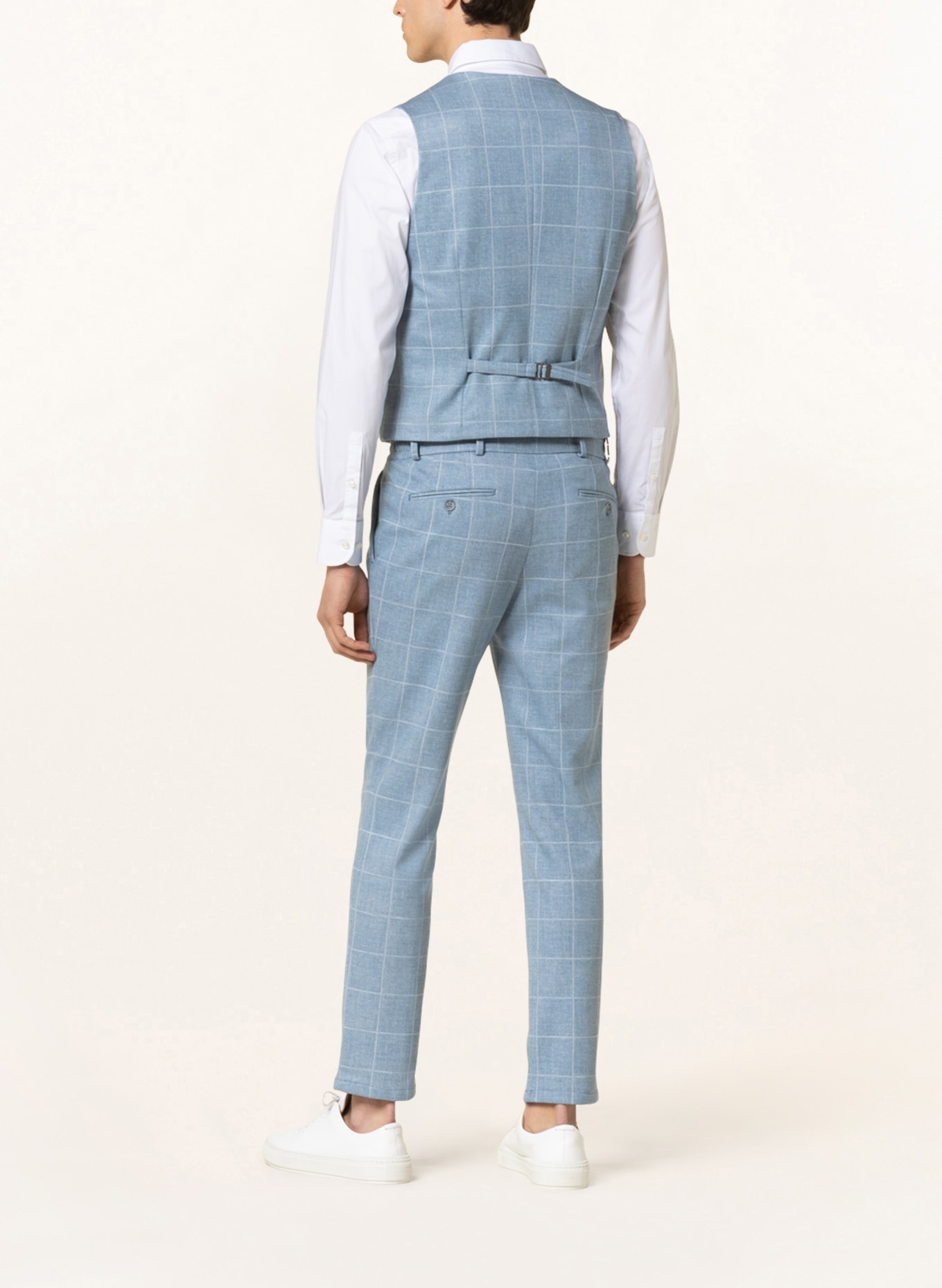PAUL Suit vest extra slim fit, Color: LIGHT BLUE (Image 4)