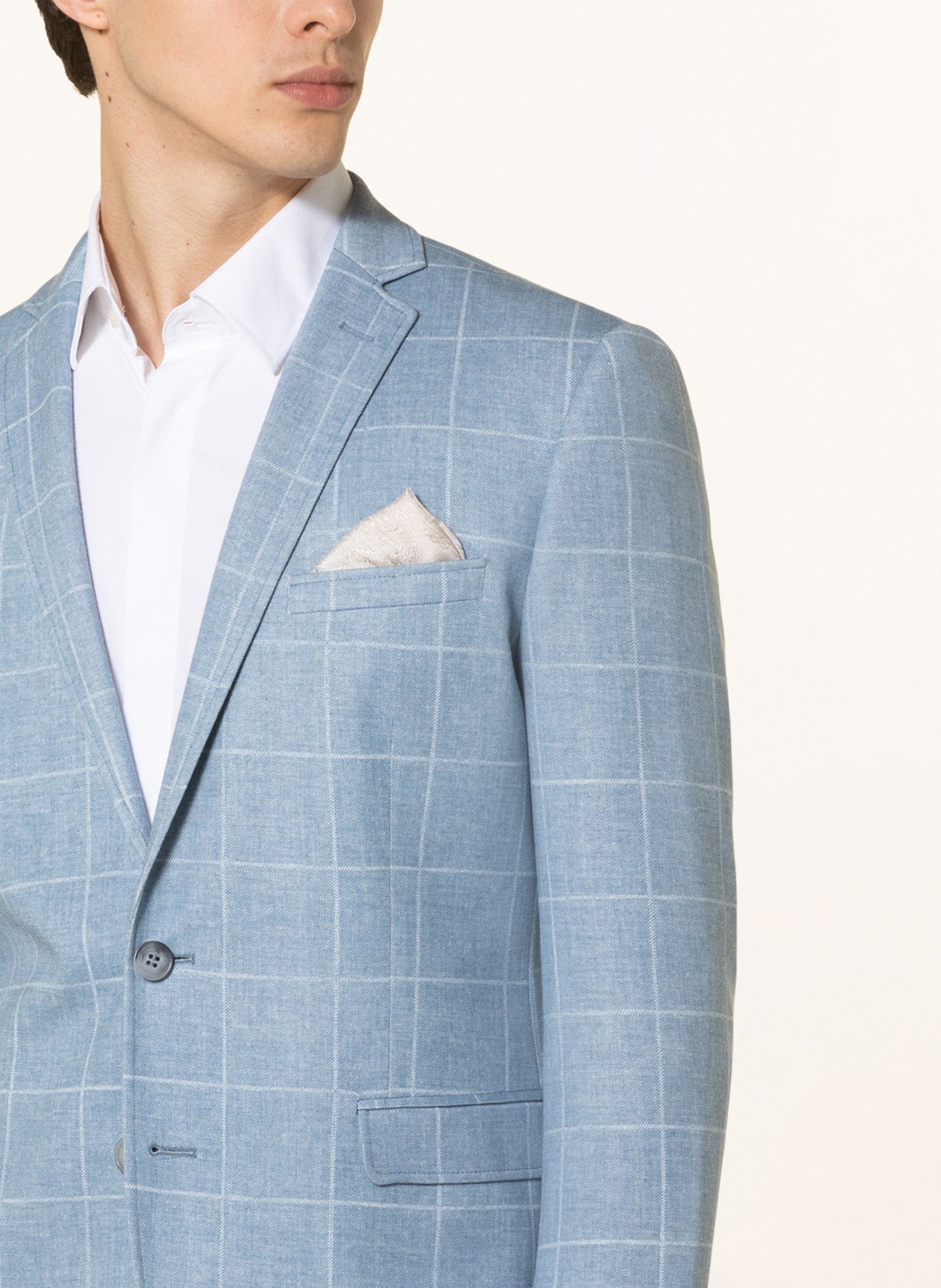 PAUL Suit jacket Slim Fit, Color: LIGHT BLUE (Image 6)