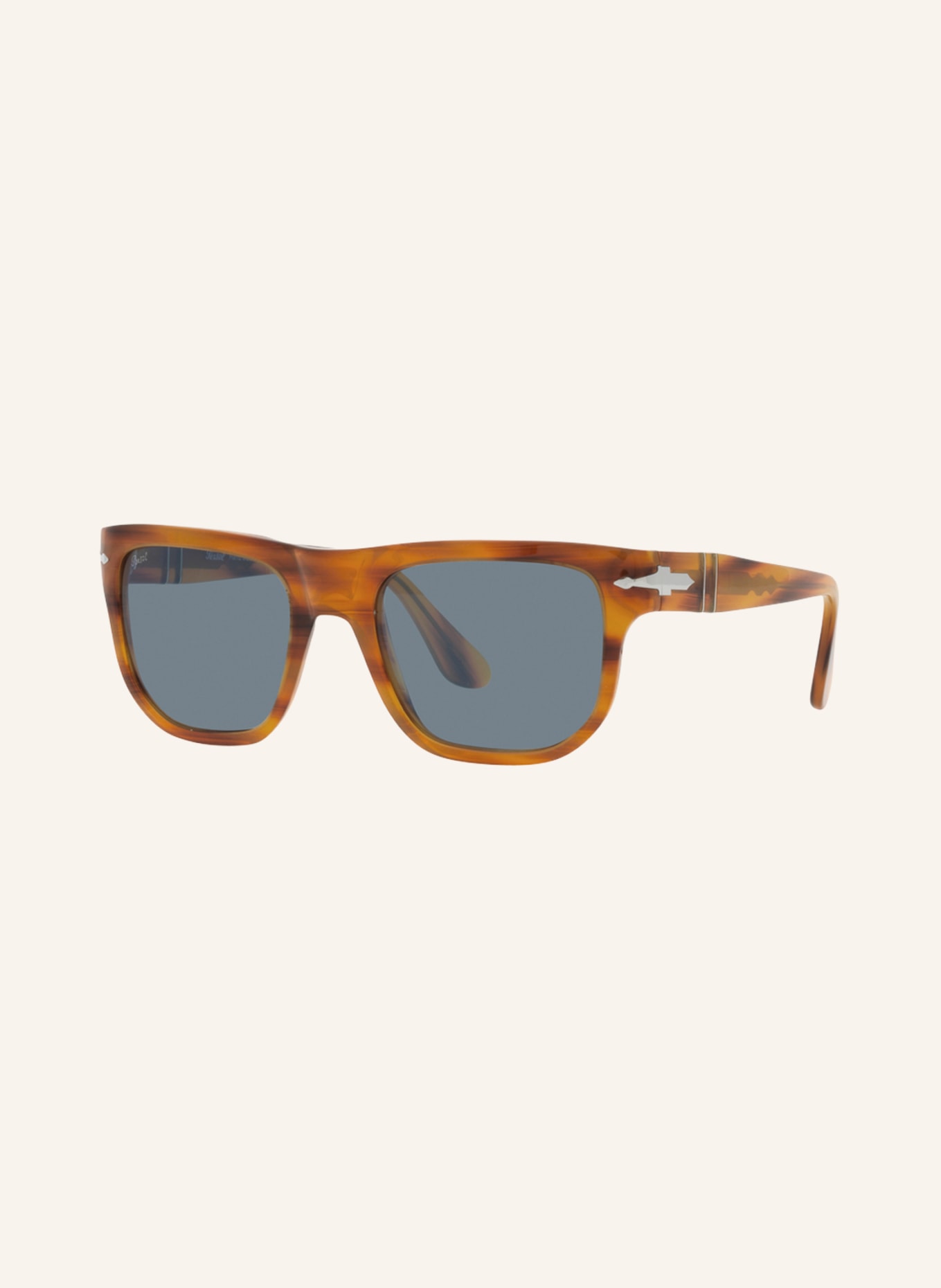 Persol Sonnenbrille PO3306S, Farbe: 960/56 - HAVANA/ BLAU (Bild 1)
