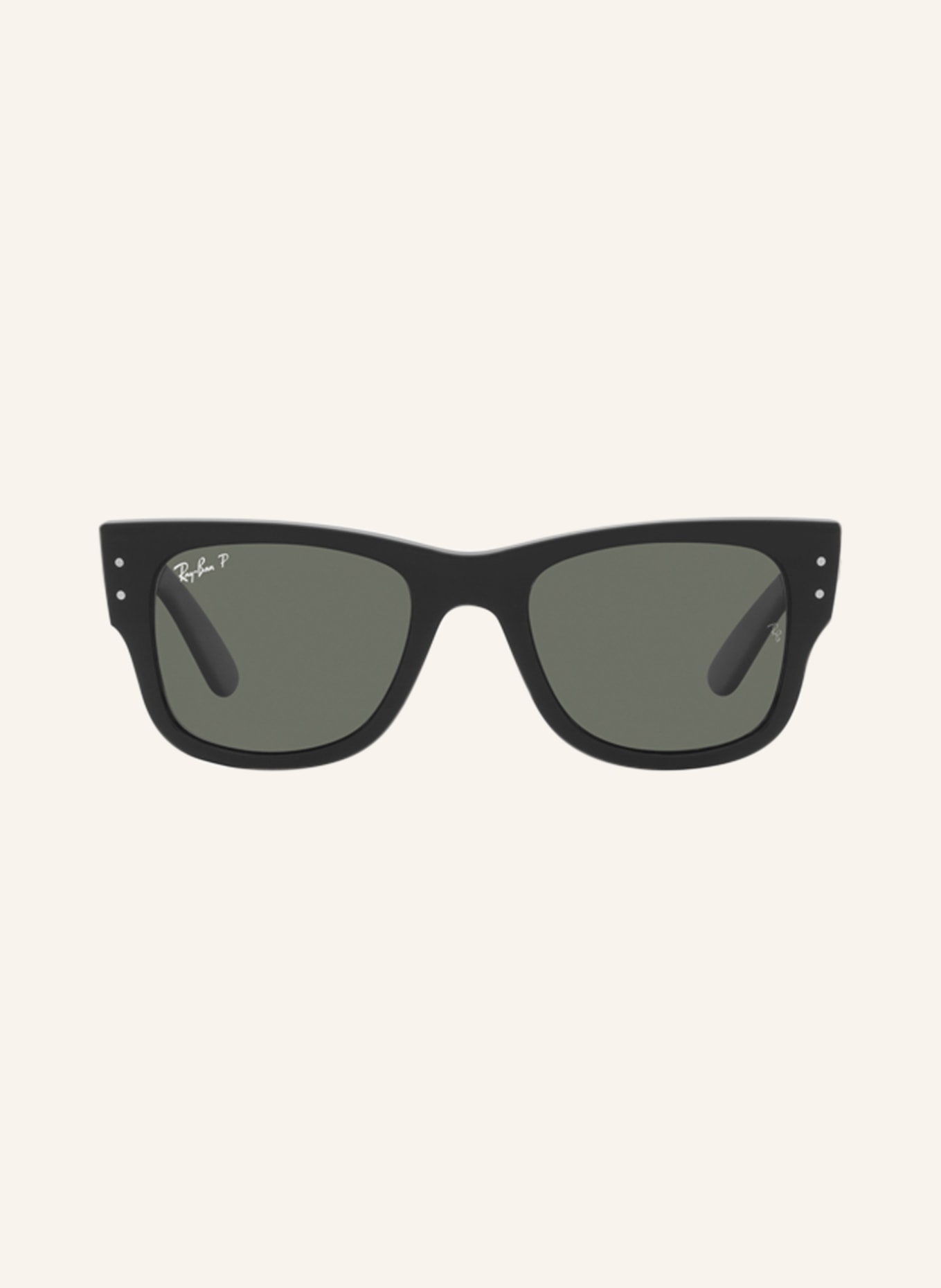 Ray-Ban Sunglasses RB0840S, Color: 901/58 - BLACK/GREEN POLARIZED (Image 2)