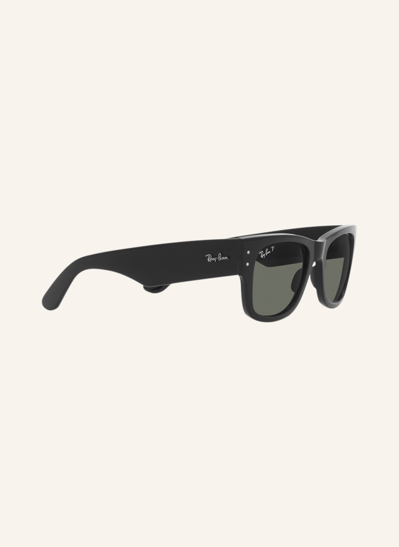 Ray-Ban Sunglasses RB0840S, Color: 901/58 - BLACK/GREEN POLARIZED (Image 3)
