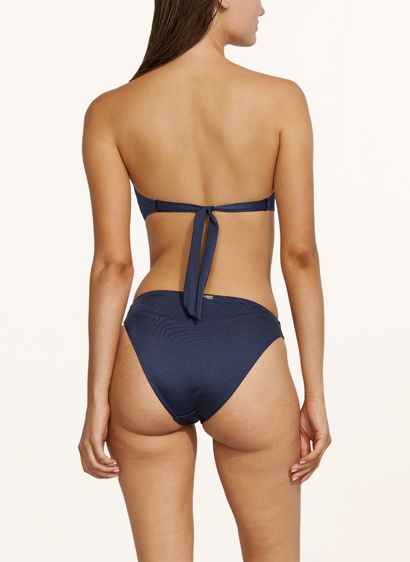 watercult Triangel-Bikini-Hose MAKRAMÉ LOVE, Farbe: DUNKELBLAU (Bild 4)