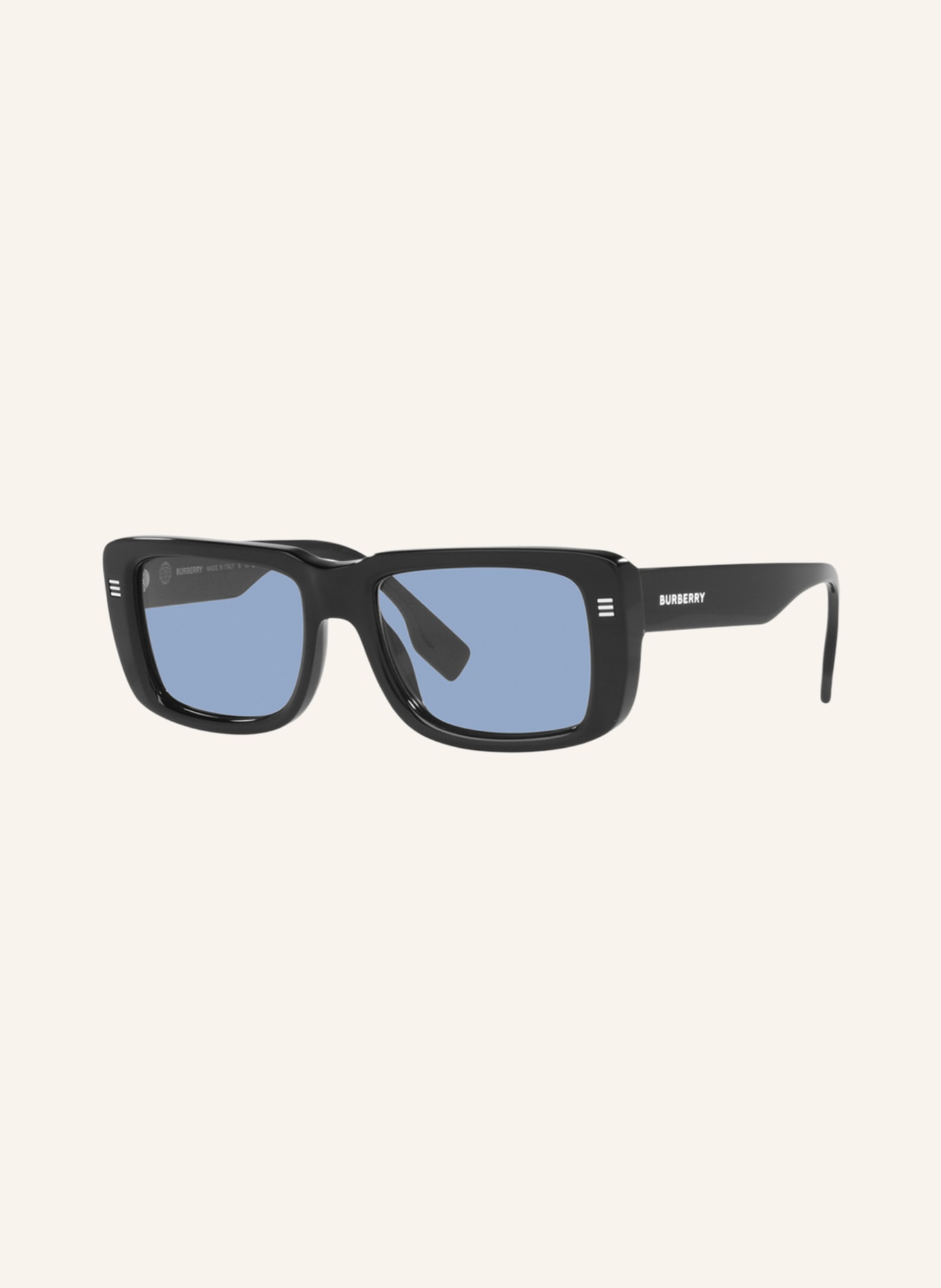 BURBERRY Sunglasses BE4376U, Color: 300172 - BLACK/BLUE (Image 1)