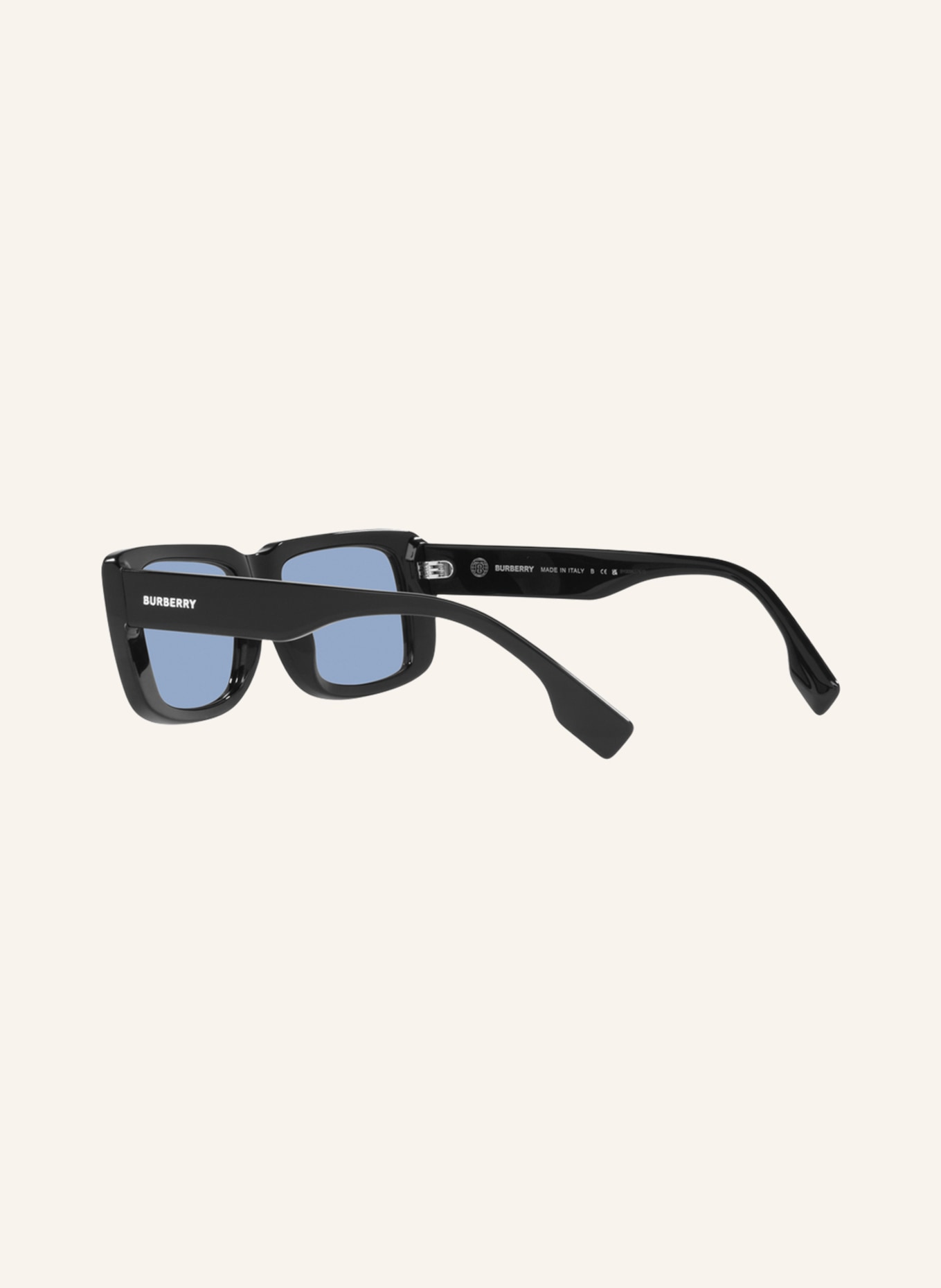 BURBERRY Sunglasses BE4376U, Color: 300172 - BLACK/BLUE (Image 4)