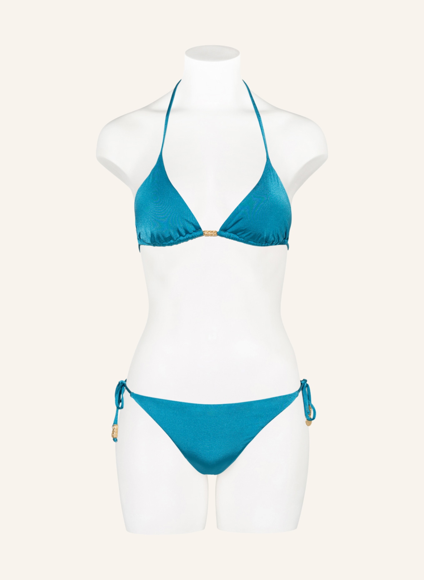 BANANA MOON COUTURE Triangel-Bikini-Hose TOSCA CARMENA, Farbe: TÜRKIS (Bild 2)