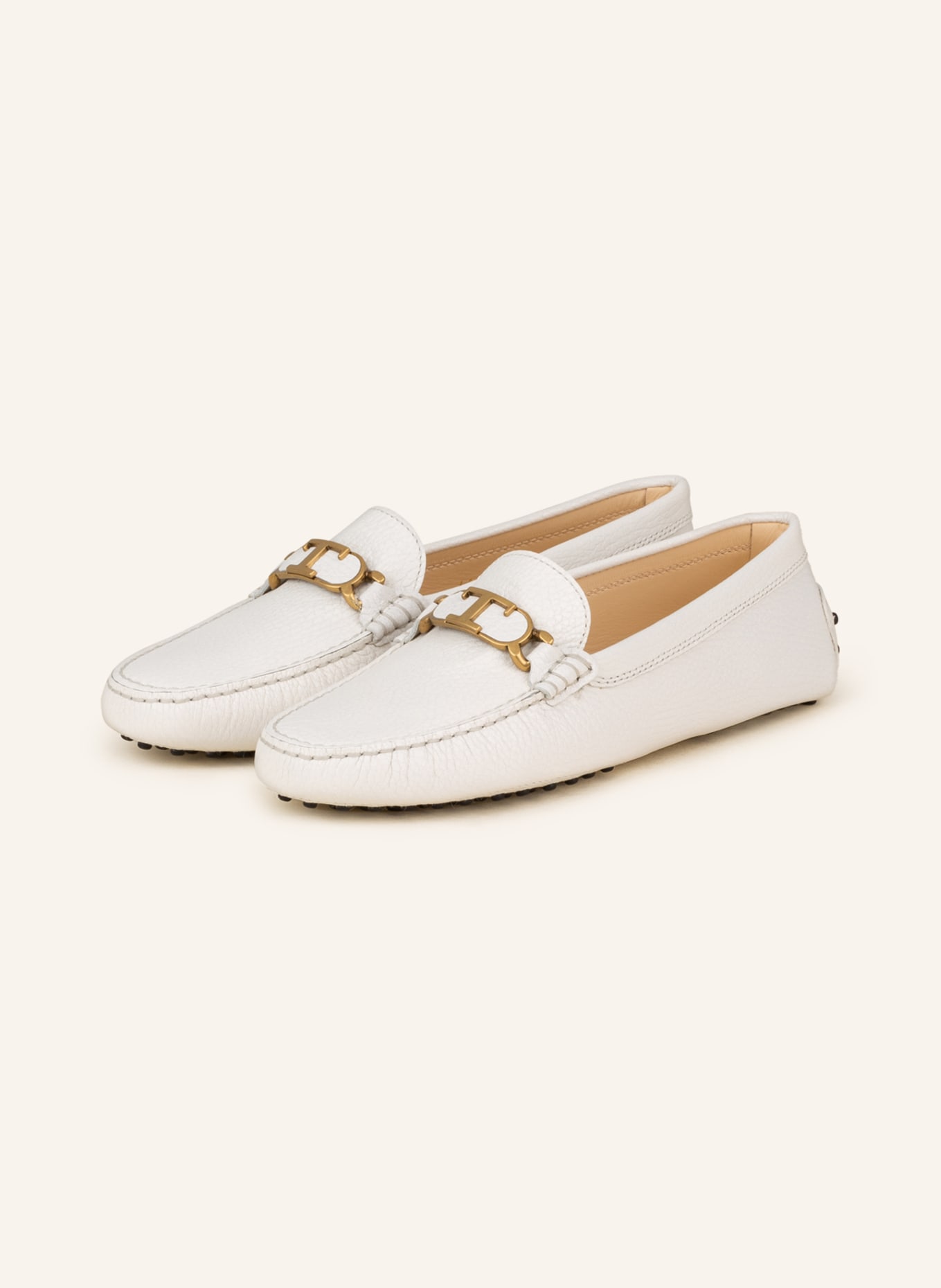 TOD'S Moccasins , Color: WHITE (Image 1)