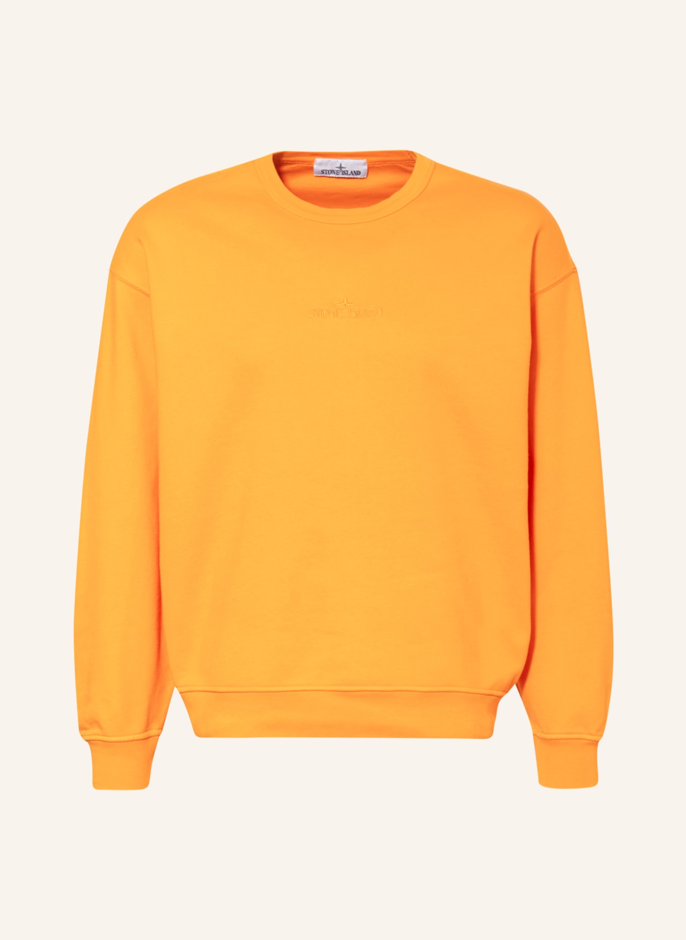 STONE ISLAND Sweatshirt, Color: ORANGE (Image 1)