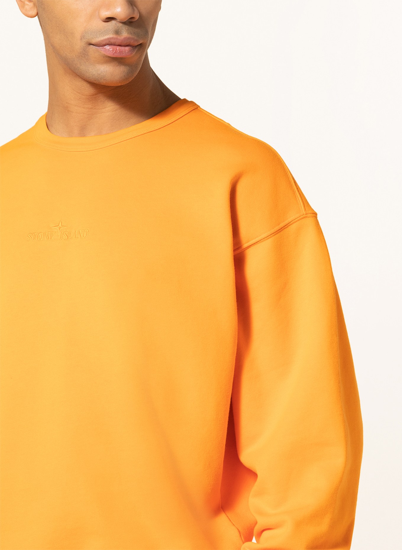 STONE ISLAND Sweatshirt, Color: ORANGE (Image 4)