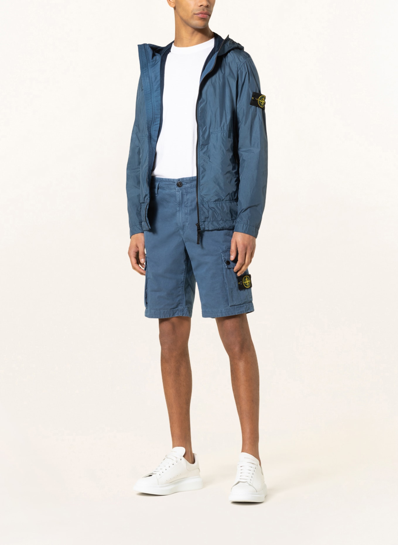 Stone island blue marine hot sale jacket