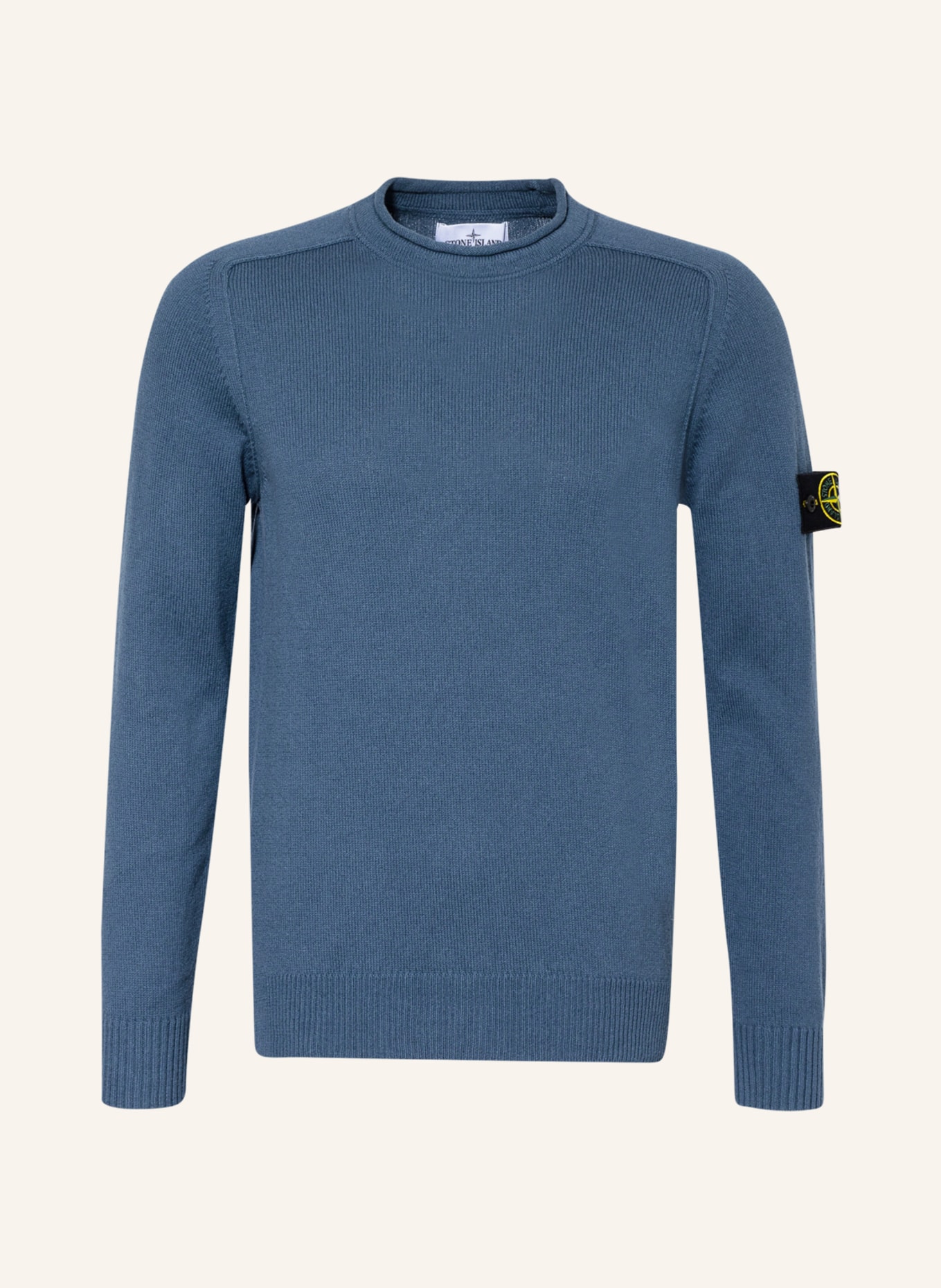 STONE ISLAND Sweater, Color: BLUE GRAY (Image 1)