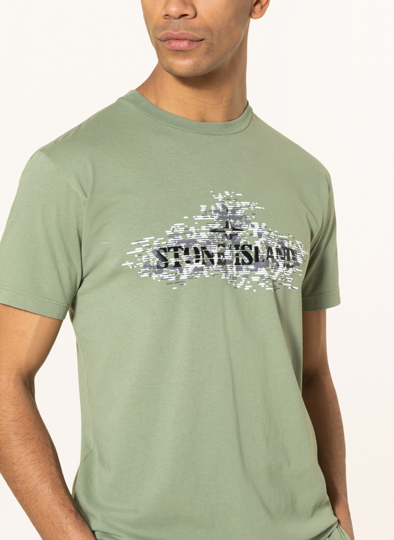 STONE ISLAND T-shirt, Kolor: OLIWKOWY (Obrazek 4)
