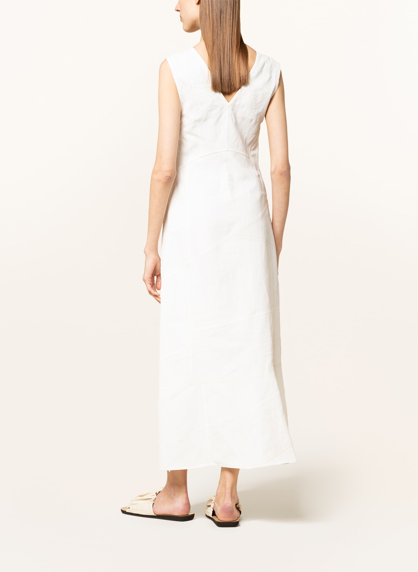 JIL SANDER Linen dress, Color: ECRU (Image 3)