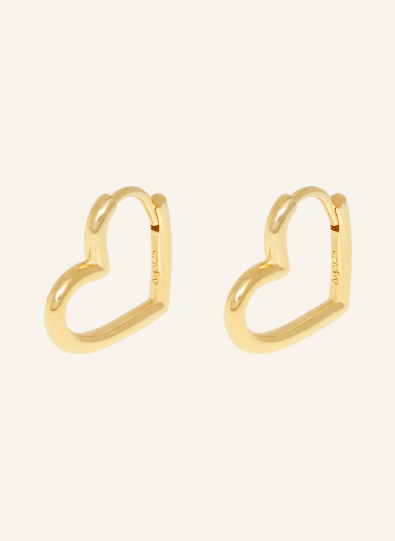 ariane ernst Ohrringe I LOVE YOU NO.1: GOLD