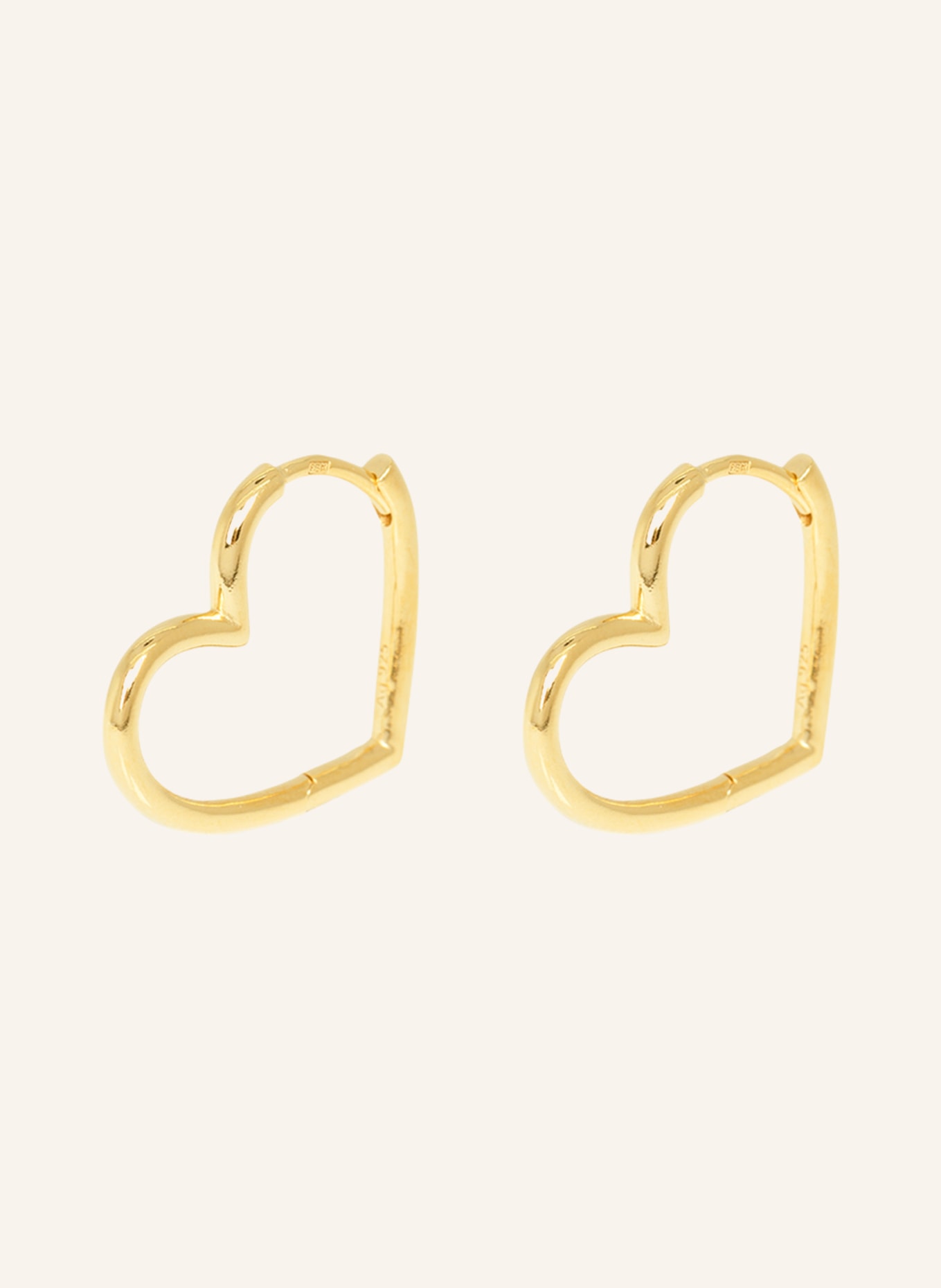 ariane ernst Earrings I LOVE YOU NO.3, Color: GOLD (Image 1)