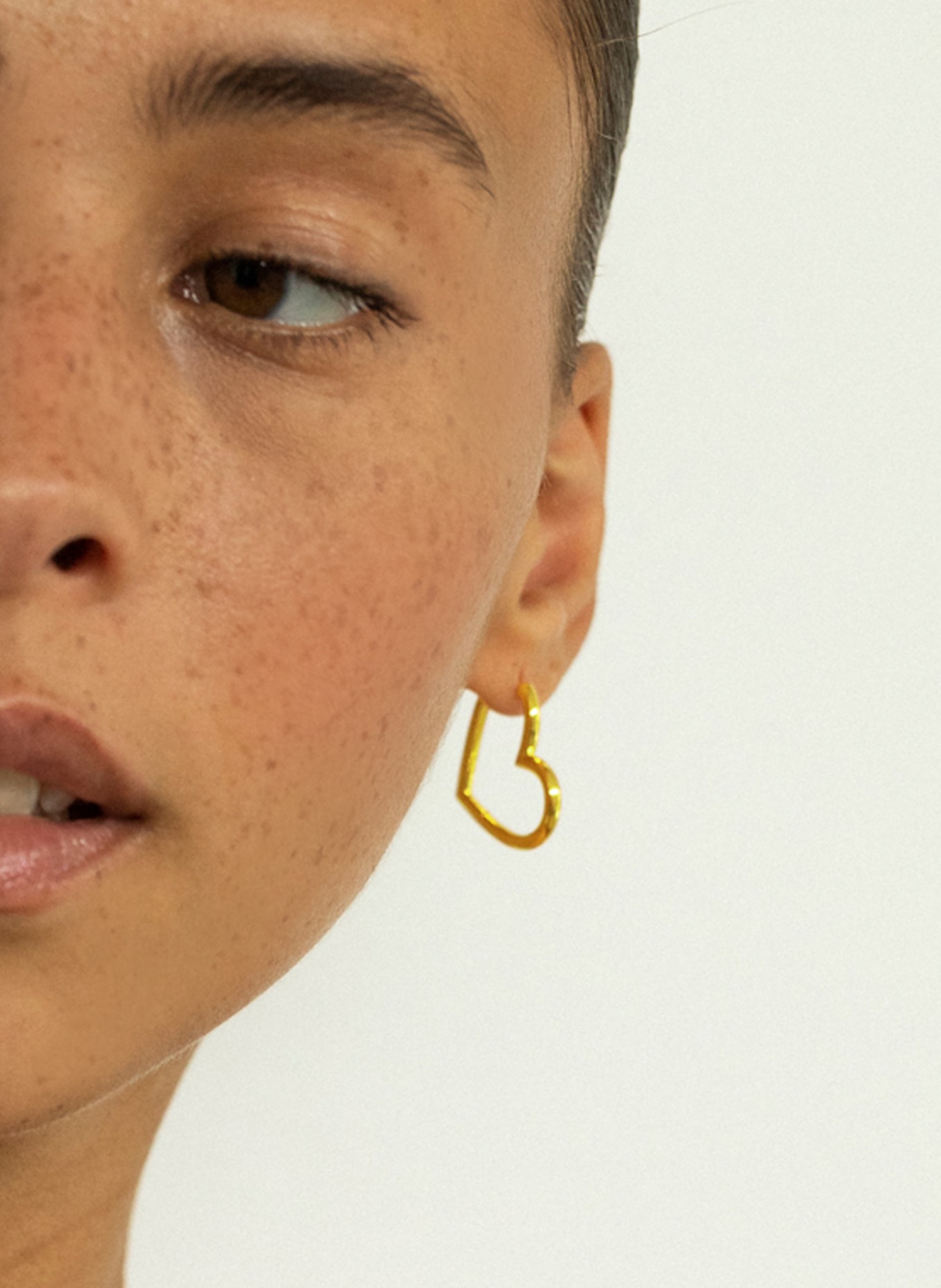 ariane ernst Earrings I LOVE YOU NO.3, Color: GOLD (Image 2)