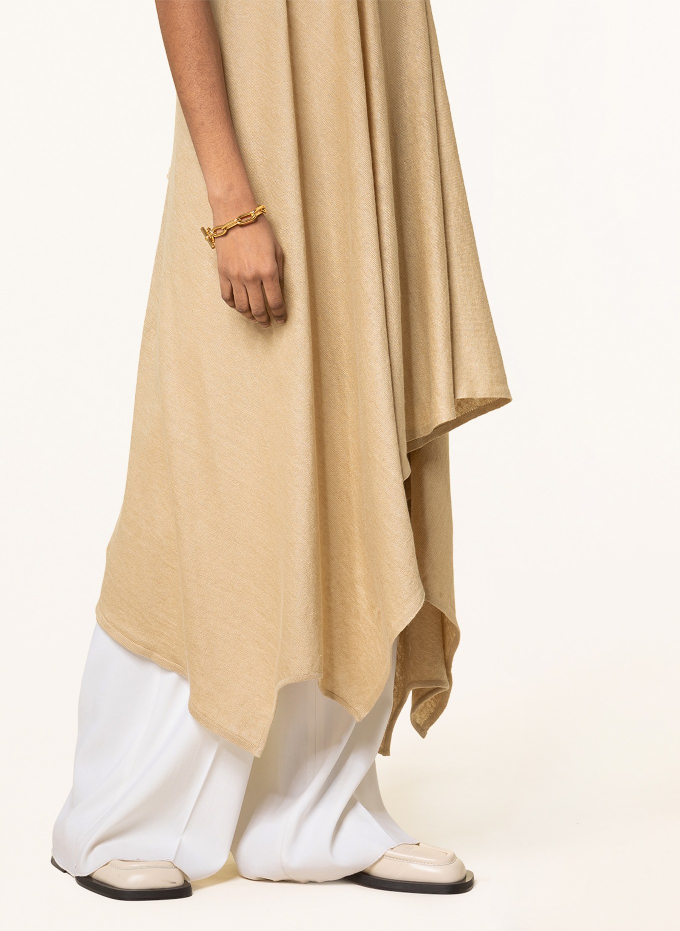 ALANUi Knit dress GET LOST made of linen, Color: BEIGE (Image 4)