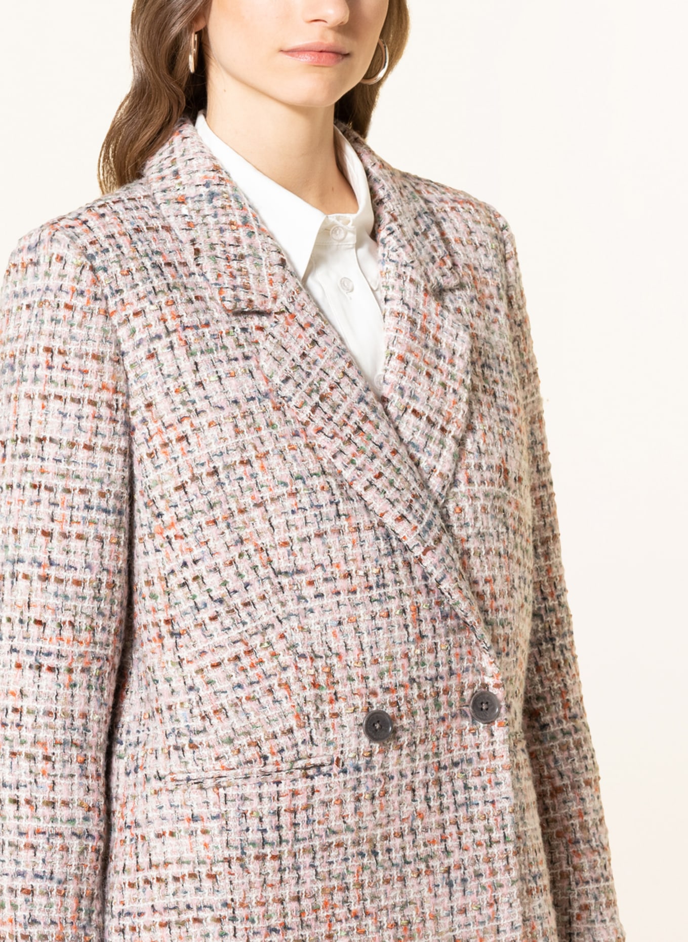 Anine bing sale madeleine blazer pink