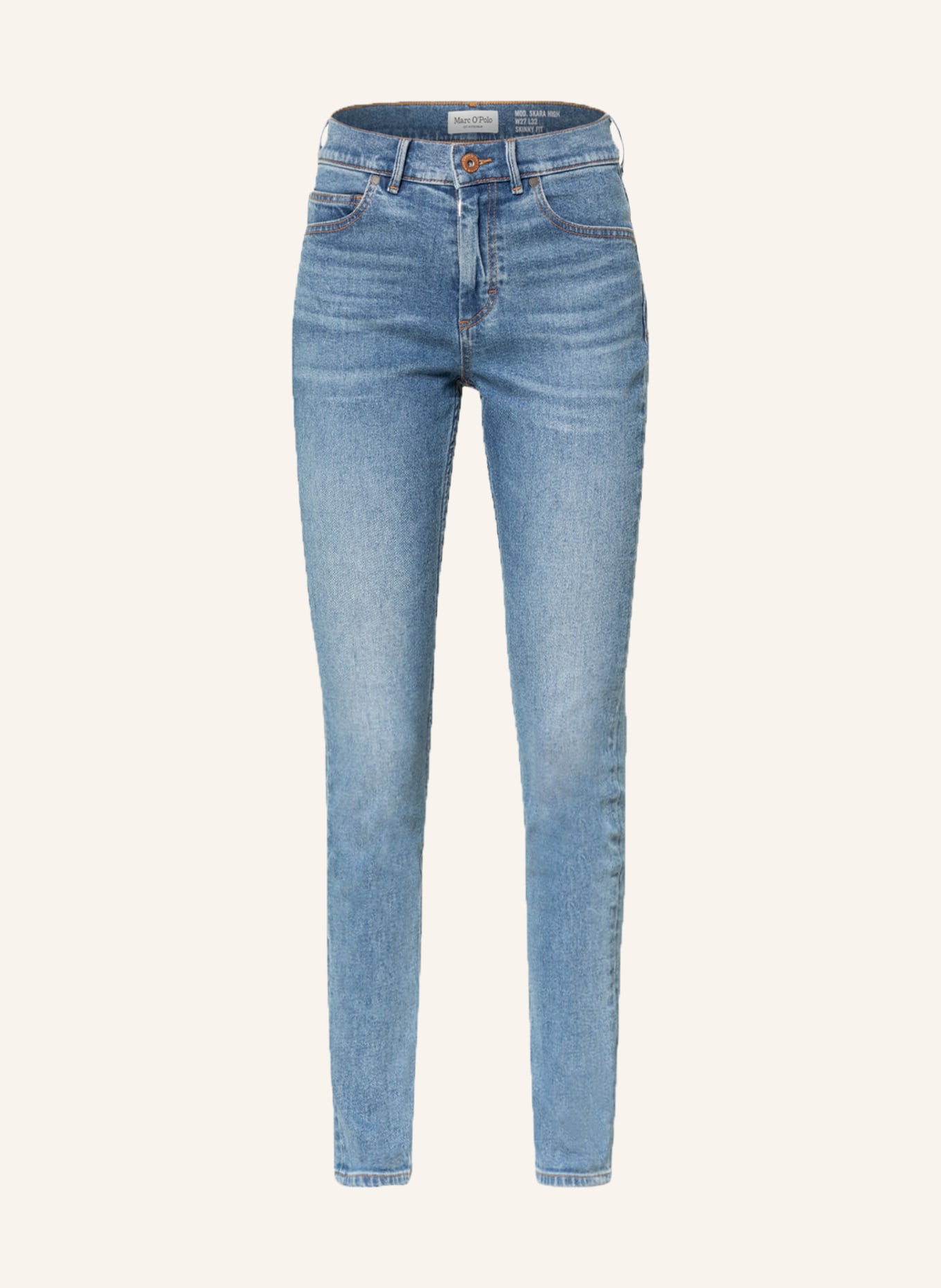 Marc O'Polo Skinny Jeans, Farbe: 023 Dark blue wash (Bild 1)