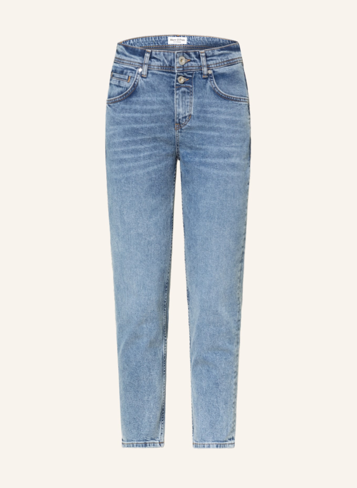 Marc O'Polo 7/8-Jeans THEDA, Farbe: 002 Sustainable mid blue salt and (Bild 1)