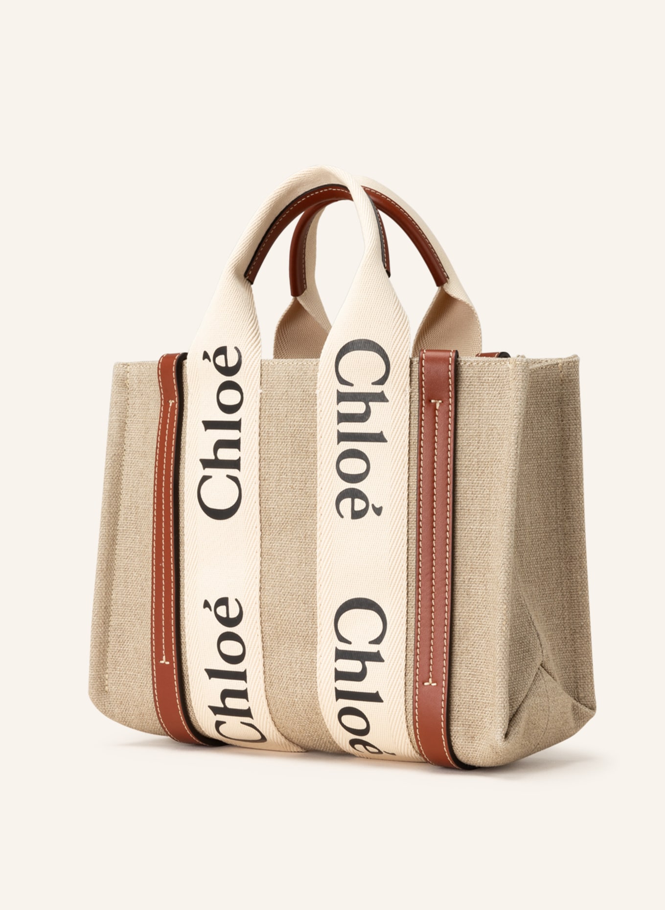 Chloé Crossbody bag, Color: WHITE/BROWN (Image 2)