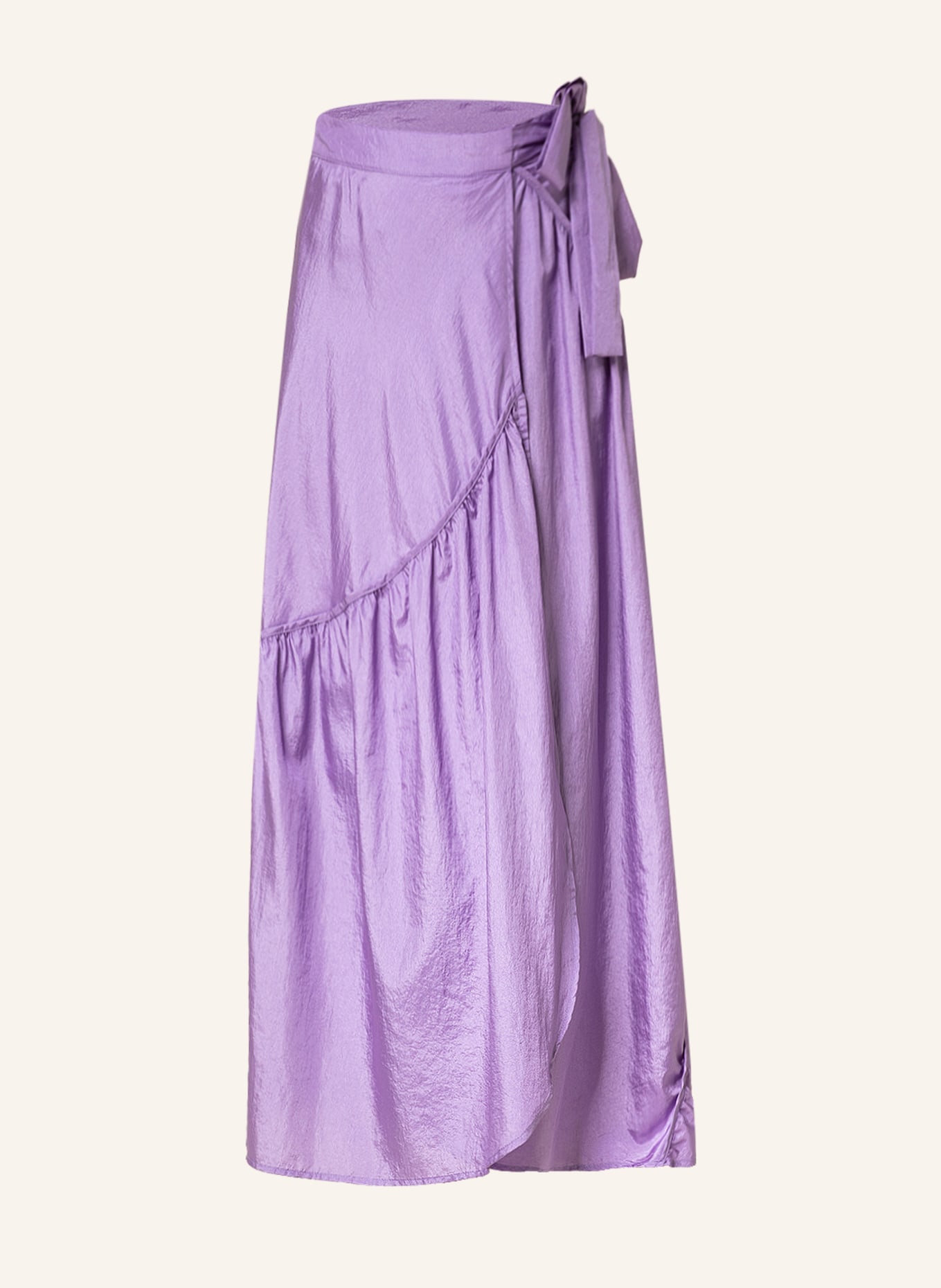 GESTUZ Wrap skirt HESLAGZ, Color: LIGHT PURPLE (Image 1)