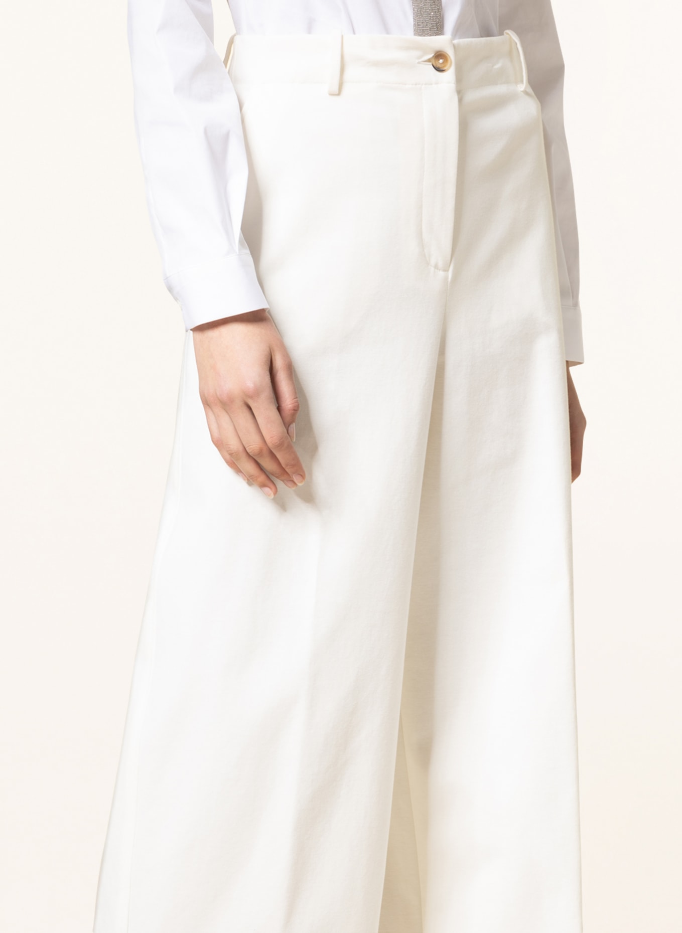 FABIANA FILIPPI Culottes, Color: WHITE (Image 5)