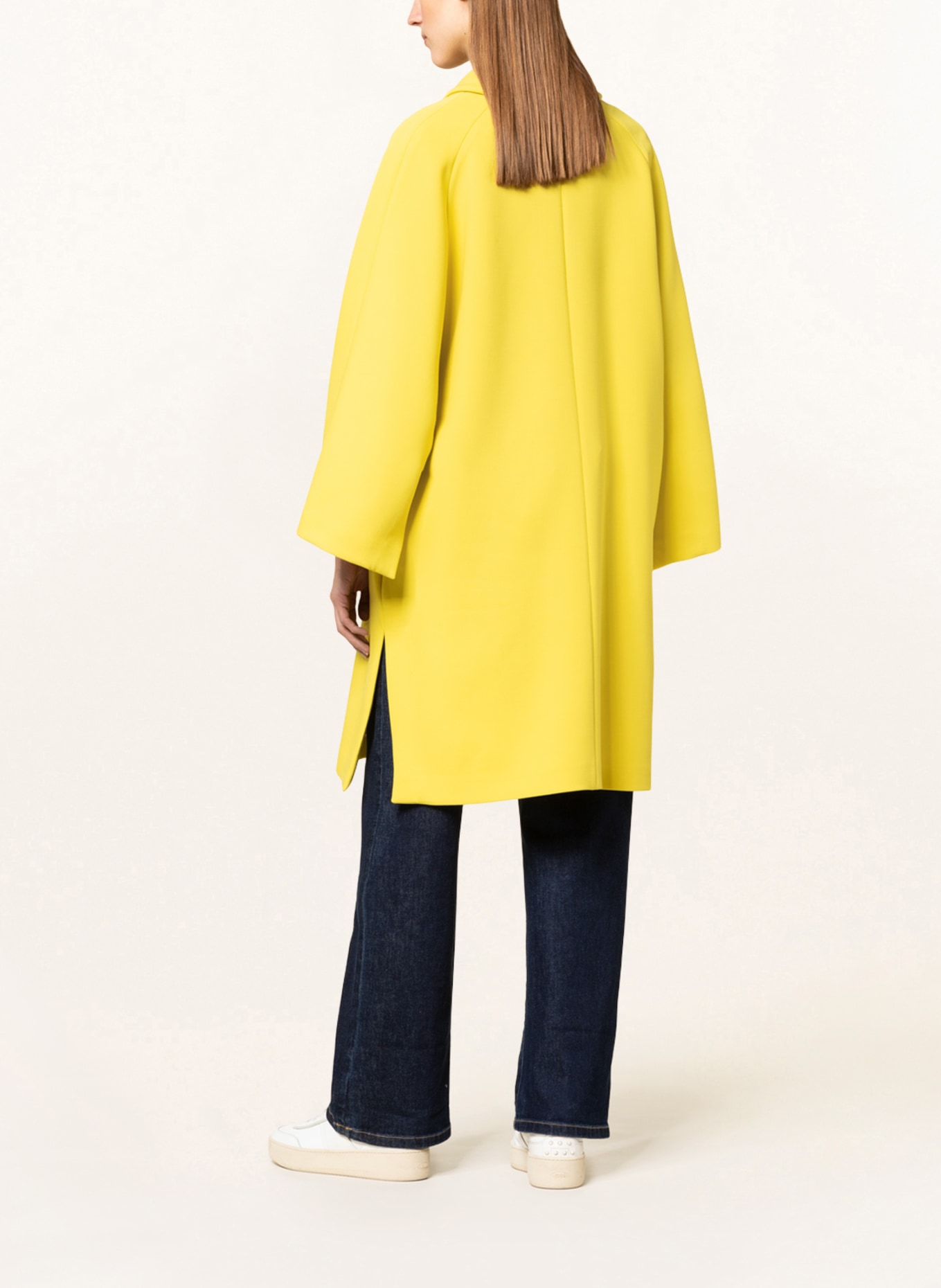 FABIANA FILIPPI Wool coat, Color: DARK YELLOW (Image 3)