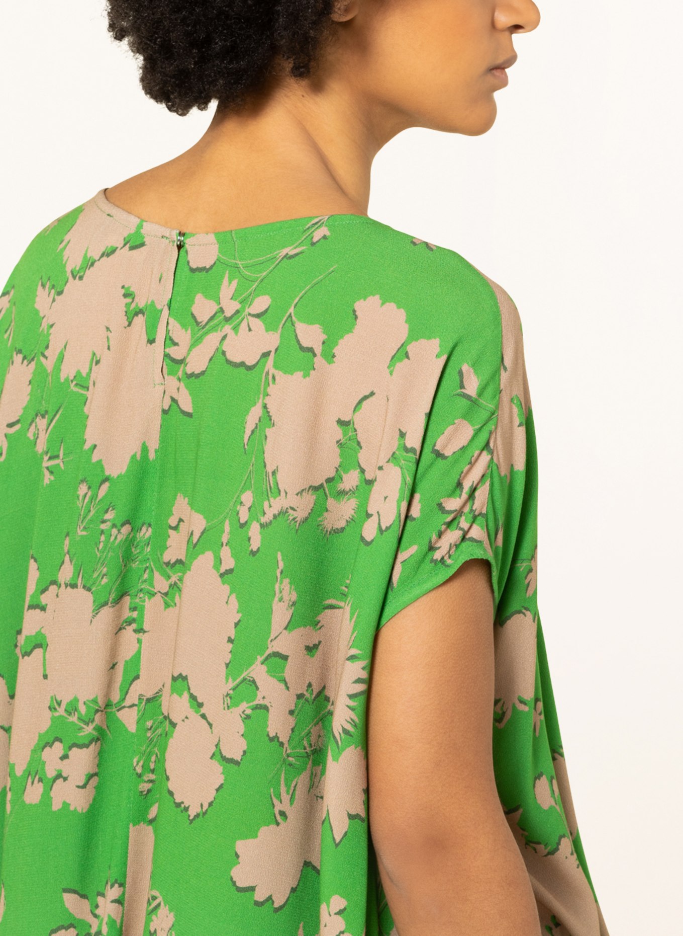 CATNOIR Shirt blouse, Color: GREEN/ BEIGE (Image 4)