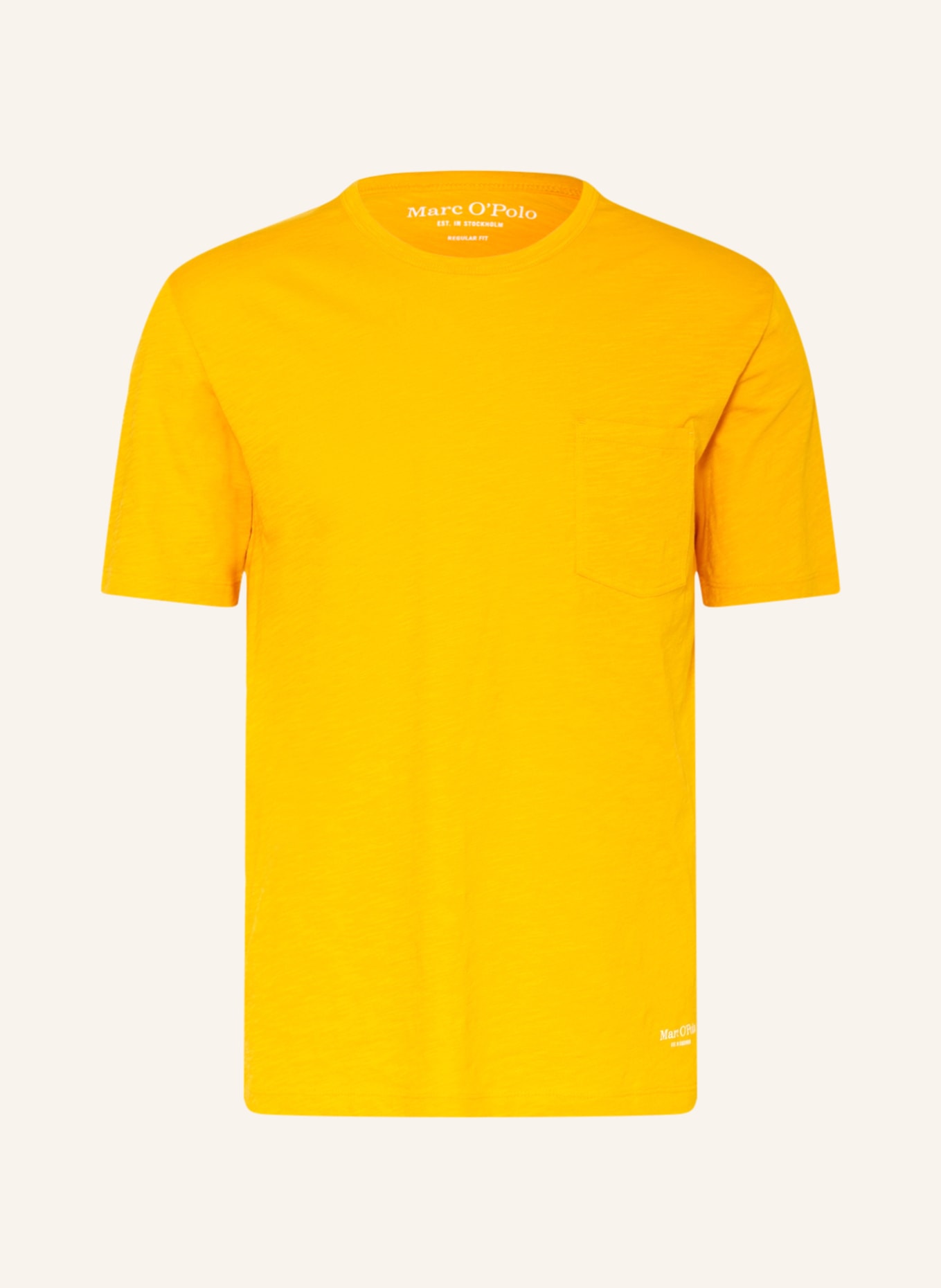 Marc O'Polo T-shirt, Color: DARK YELLOW (Image 1)