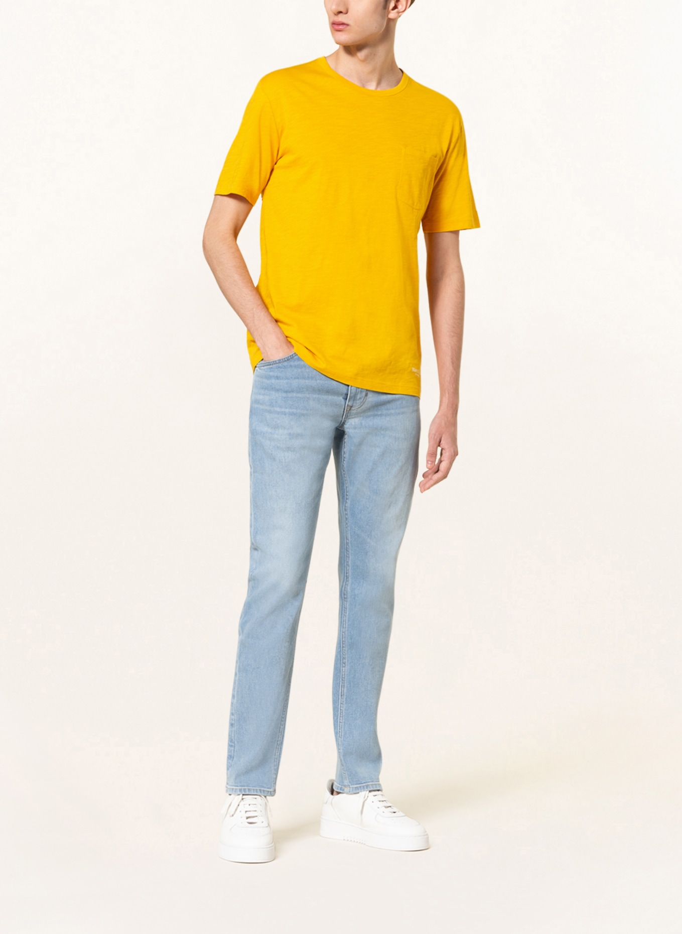 Marc O'Polo T-Shirt, Farbe: DUNKELGELB (Bild 2)