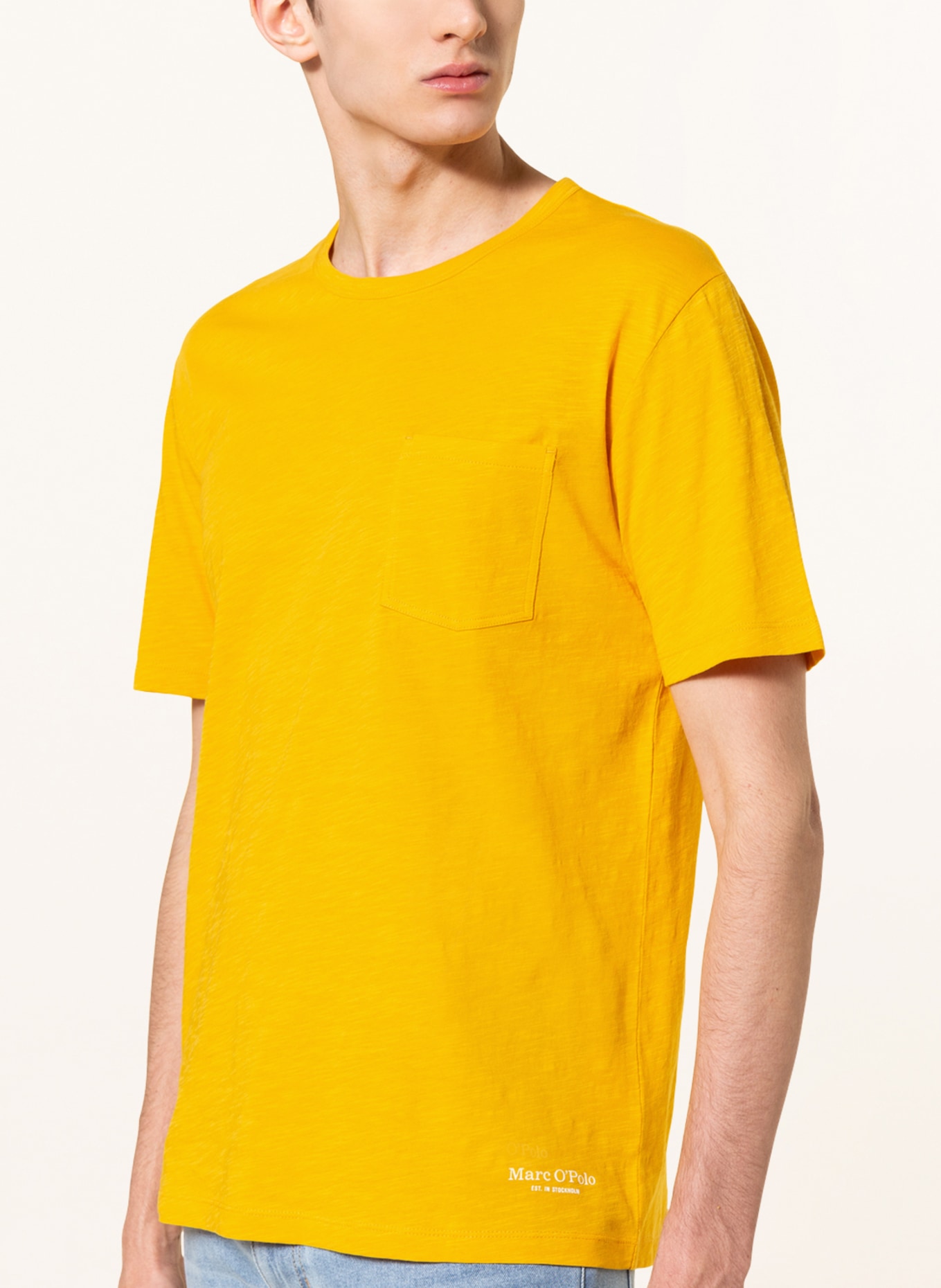 Marc O'Polo T-shirt, Color: DARK YELLOW (Image 4)