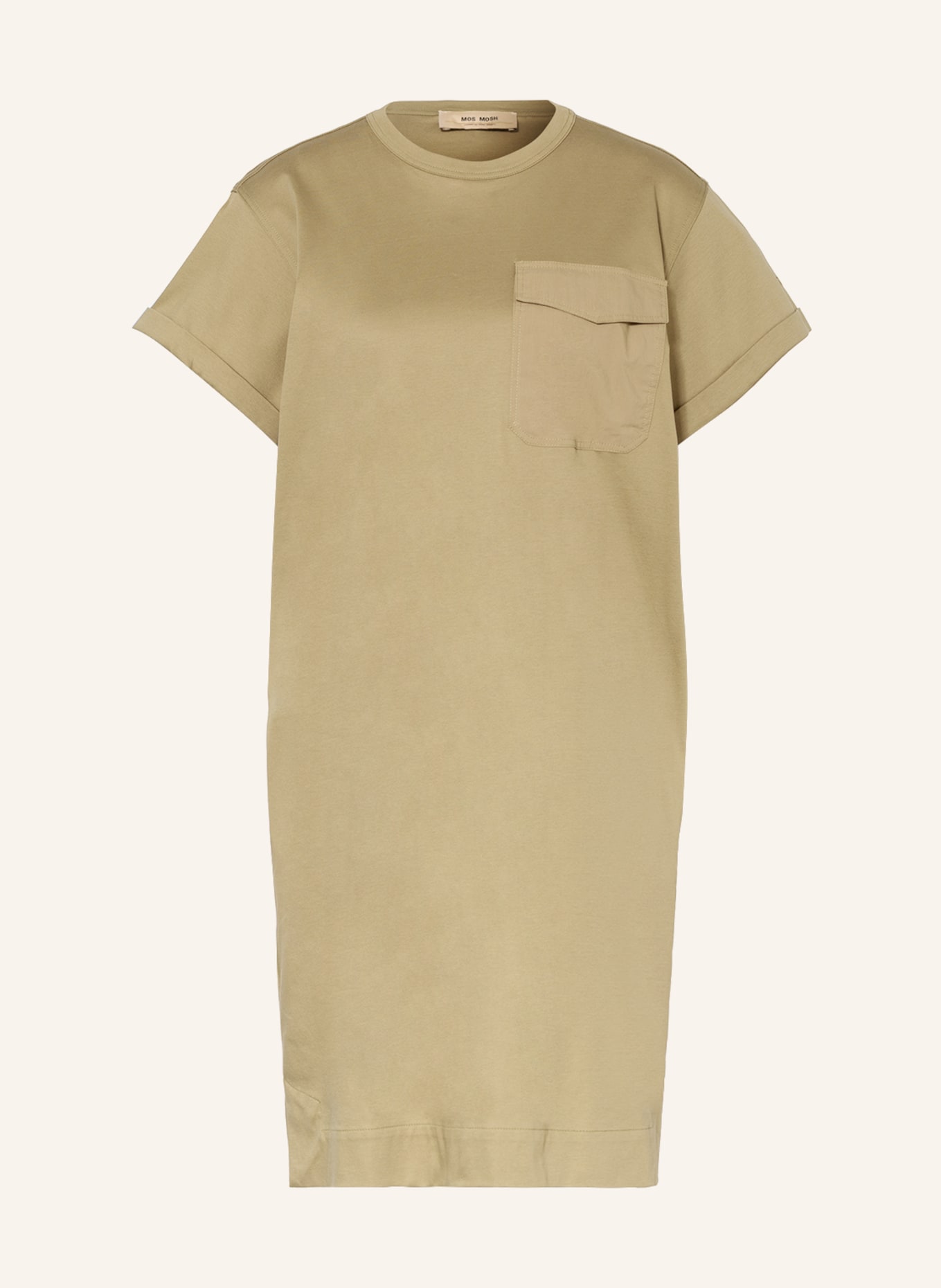 MOS MOSH Jersey dress MARA, Color: OLIVE (Image 1)