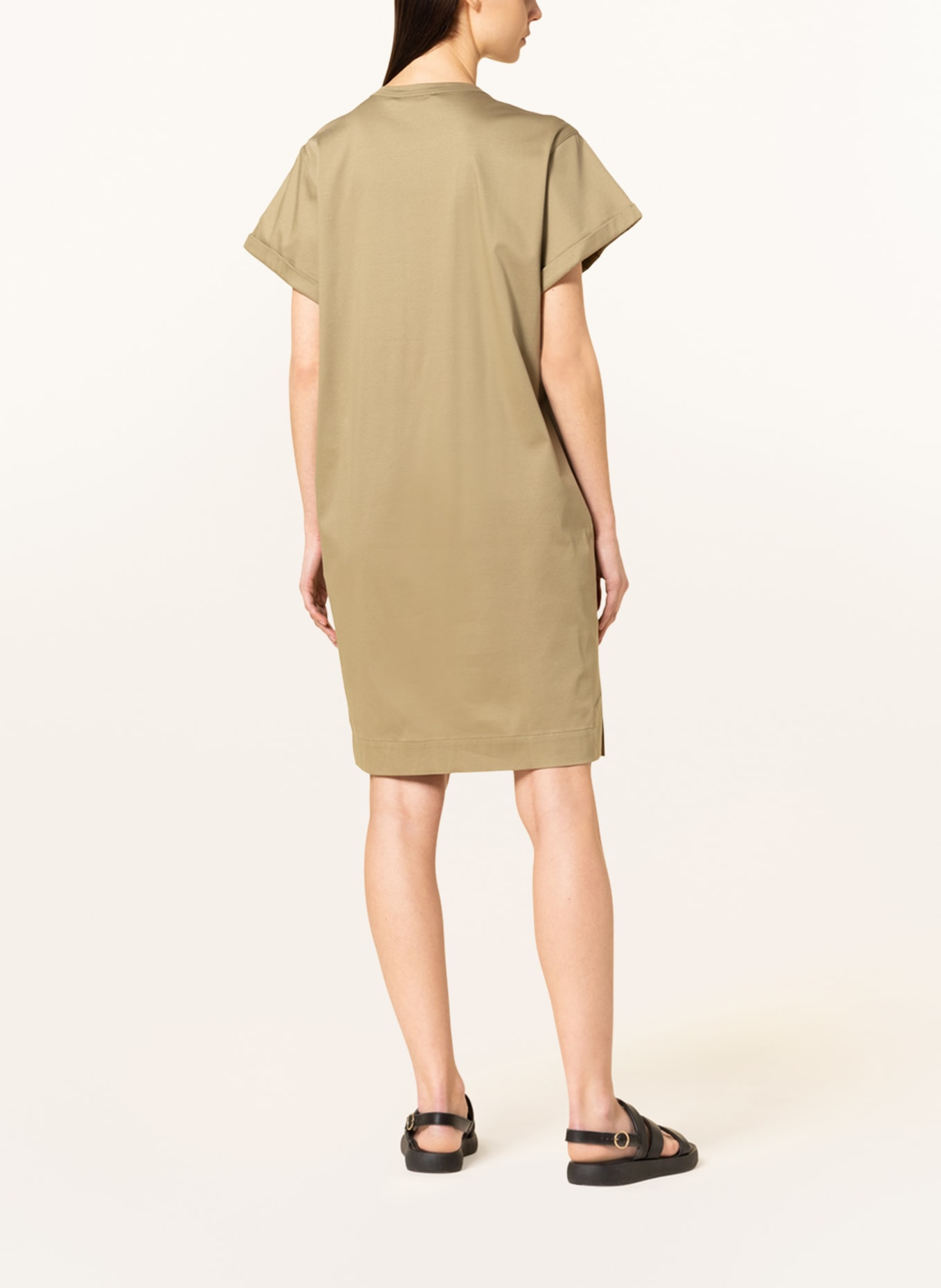 MOS MOSH Jersey dress MARA, Color: OLIVE (Image 3)