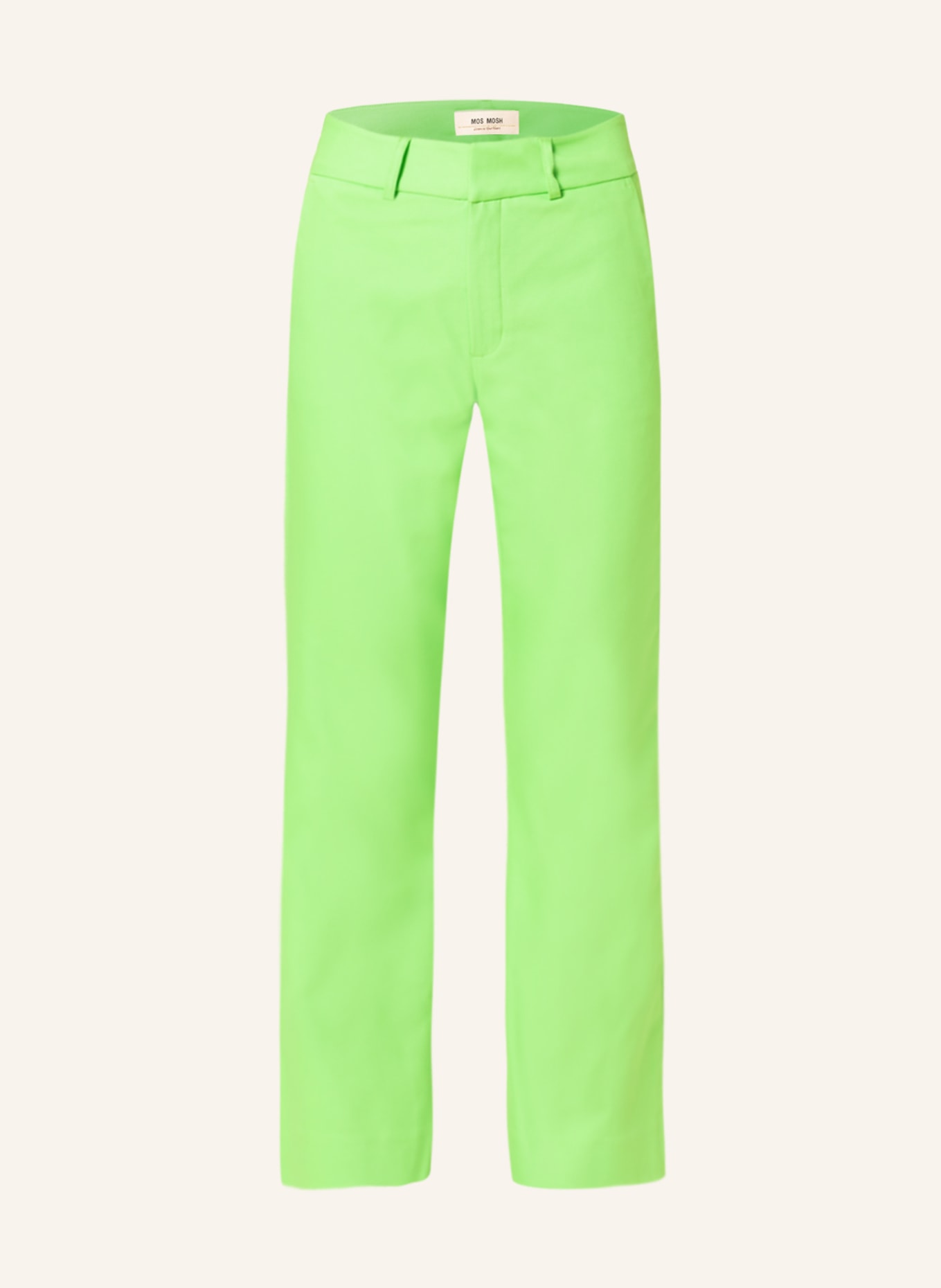 Cotton Solid neon Green Lounge Trouser
