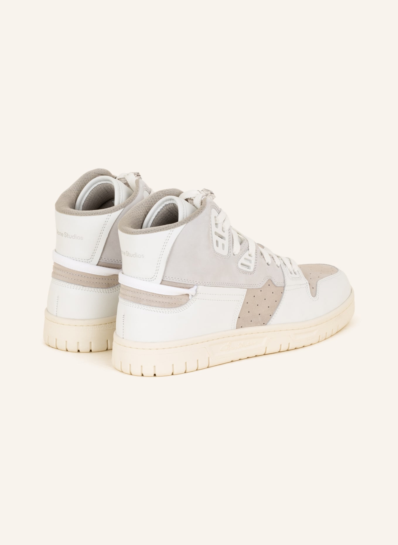 Acne Studios High-top sneakers, Color: WHITE/ LIGHT GRAY/ GRAY (Image 2)
